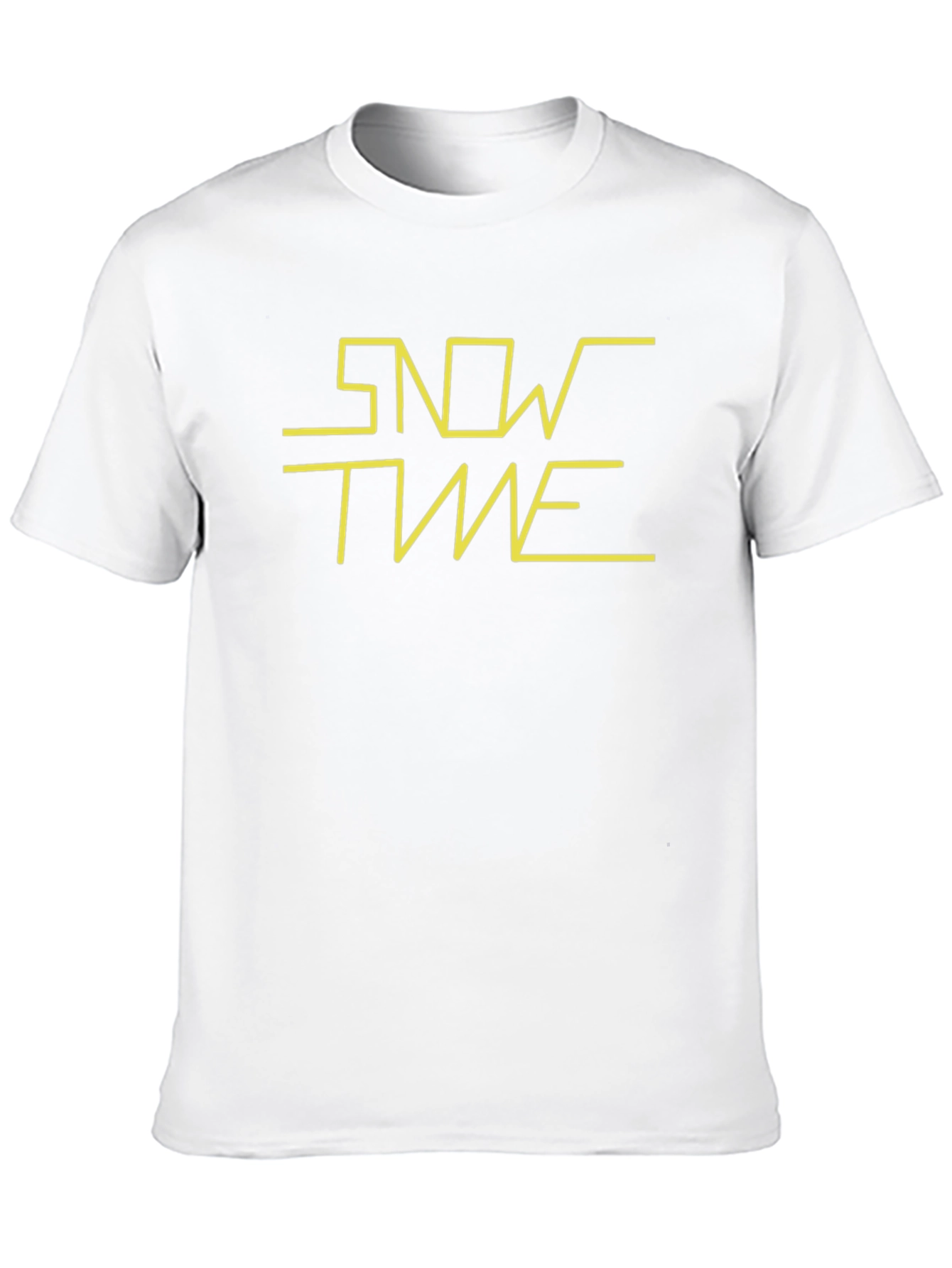 Snow Time Graphic Tee - Stylish Fun Comfortable