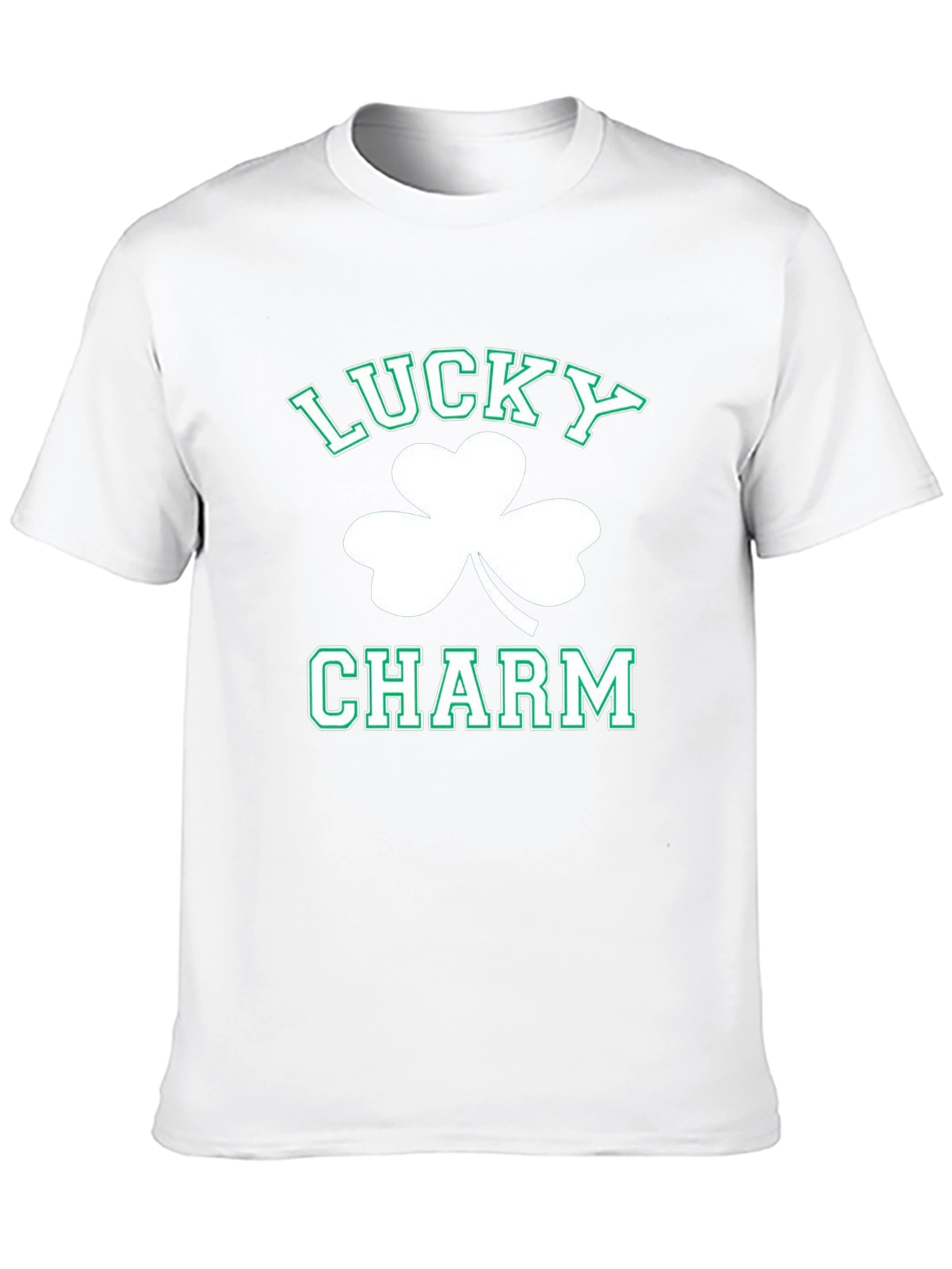 Lucky Charm St. Patricks Day T-Shirt - Black