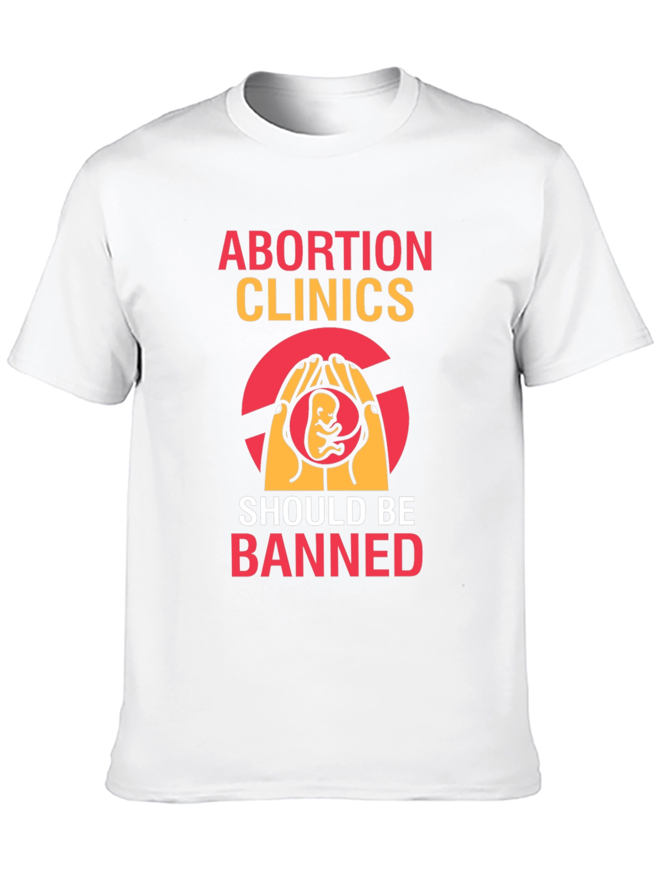 Anti-Abortion Graphic Tee - Black