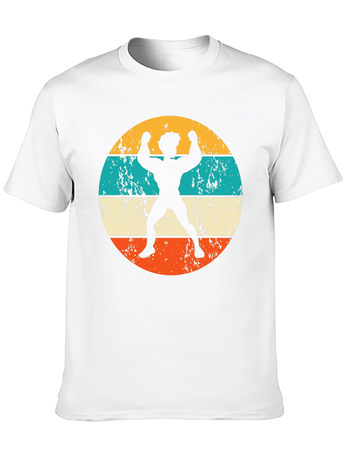 Retro Bodybuilder Graphic T-Shirt