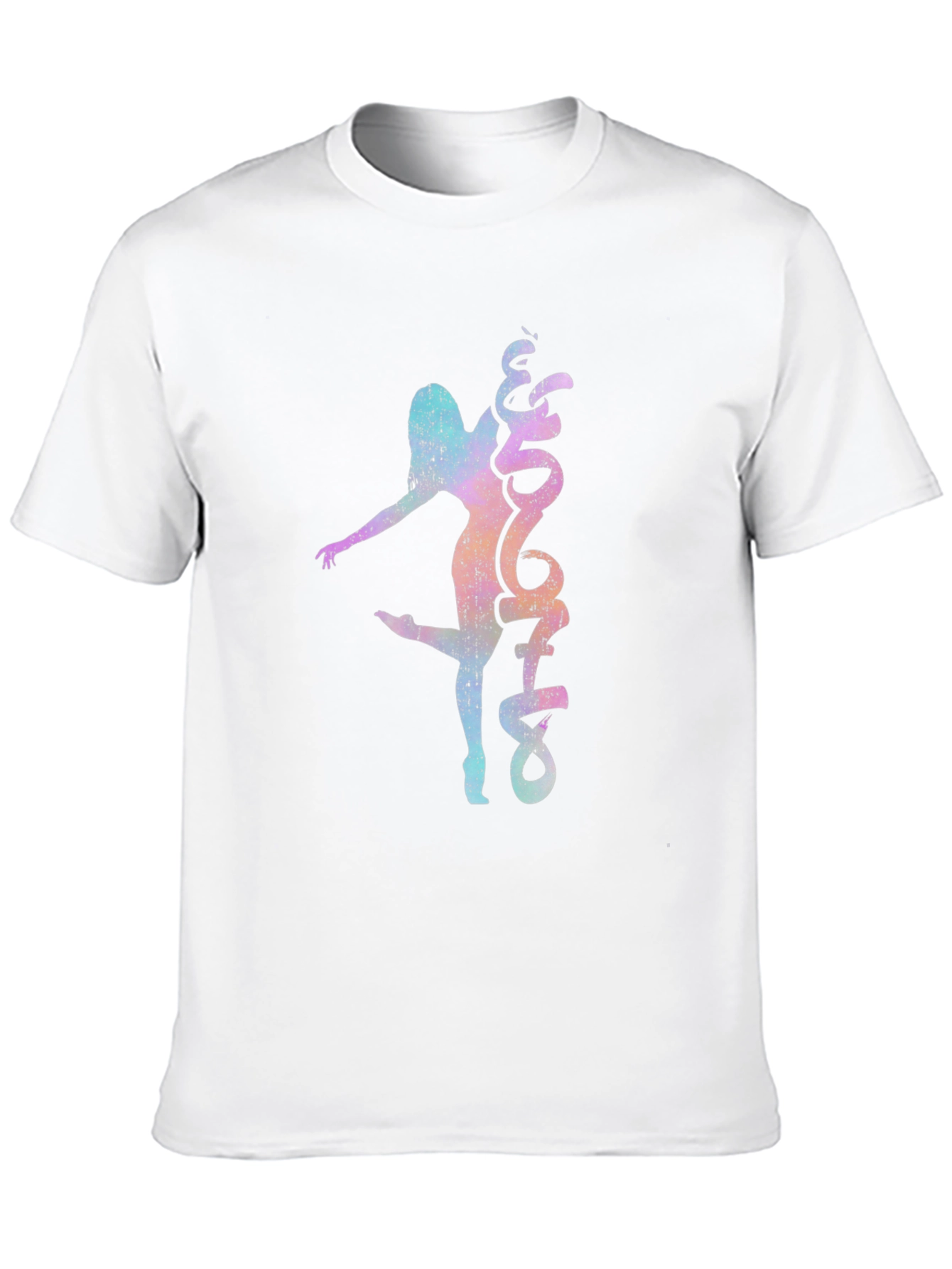 Dancer Graphic Black Tee - Stylish Unisex T-Shirt