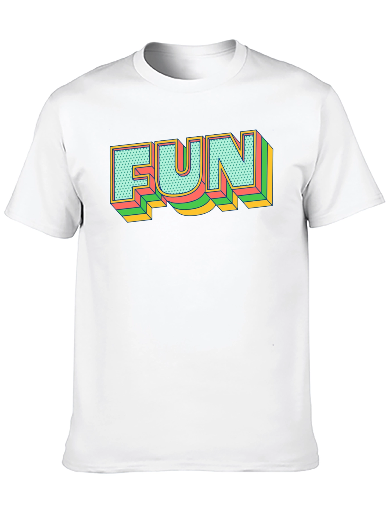 Retro FUN Graphic Tee - Bold Statement Shirt