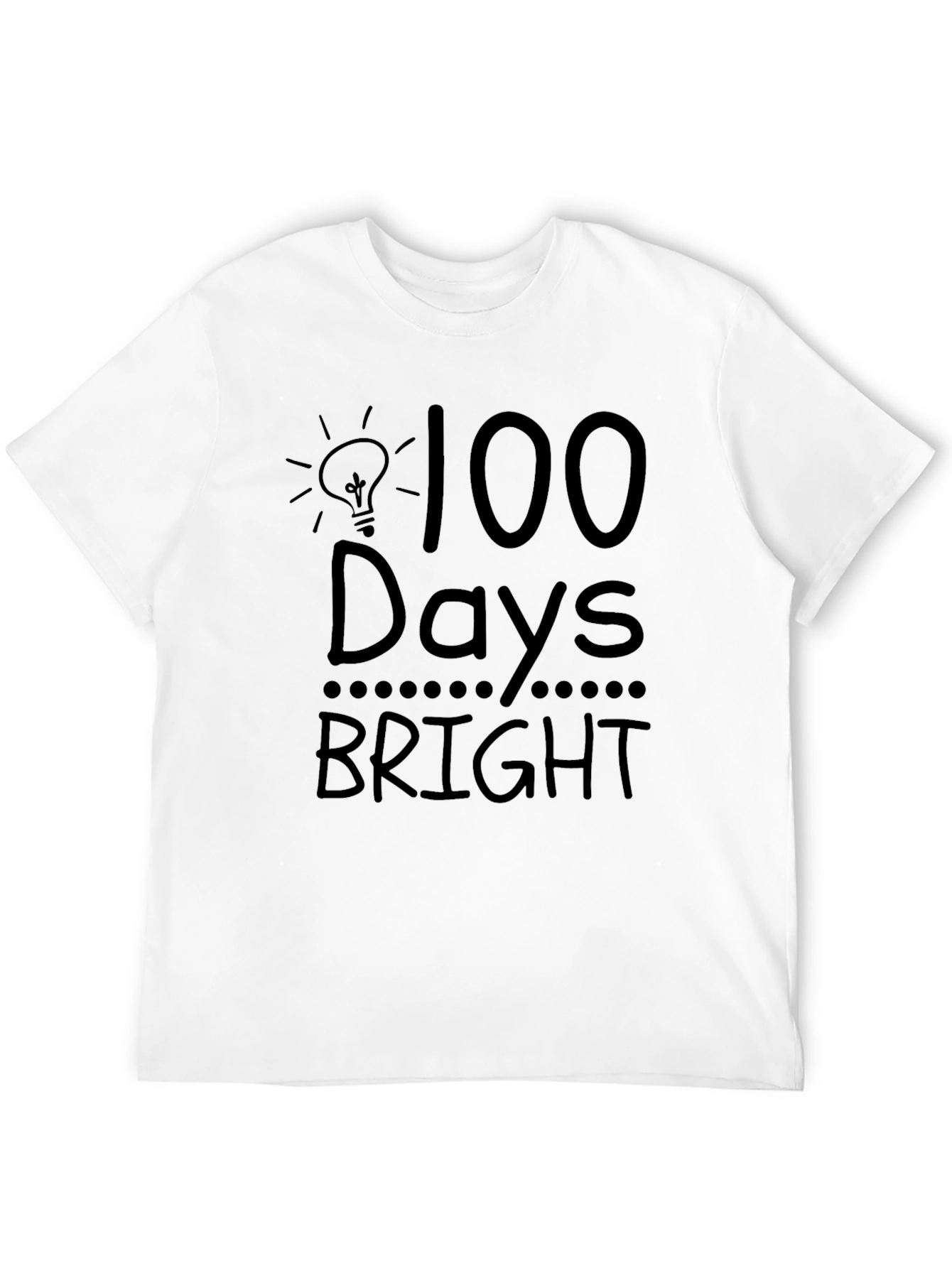 100 Days Brighter T-Shirt - Unisex