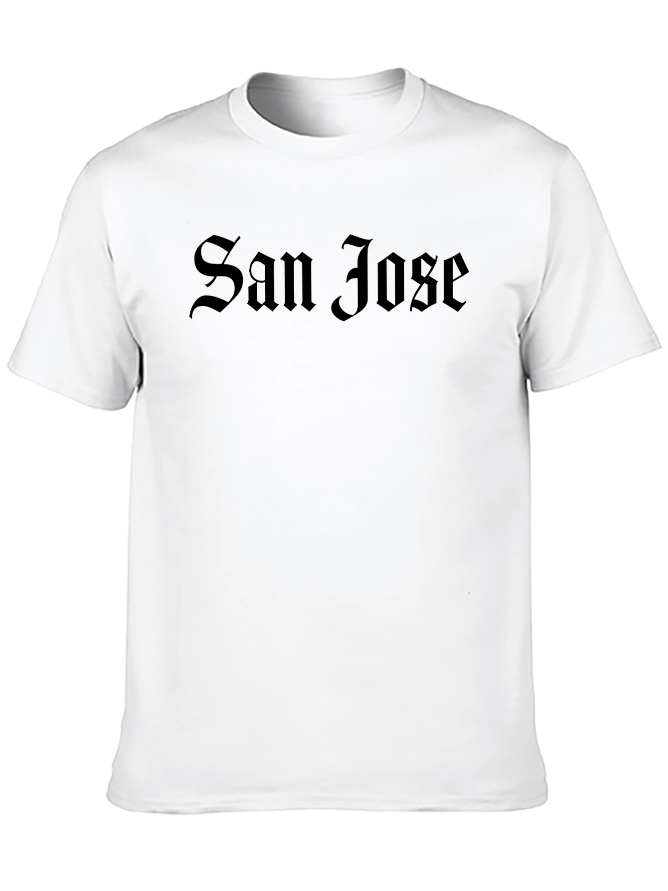 San Jose Graphic Tee - Classic Black T-Shirt