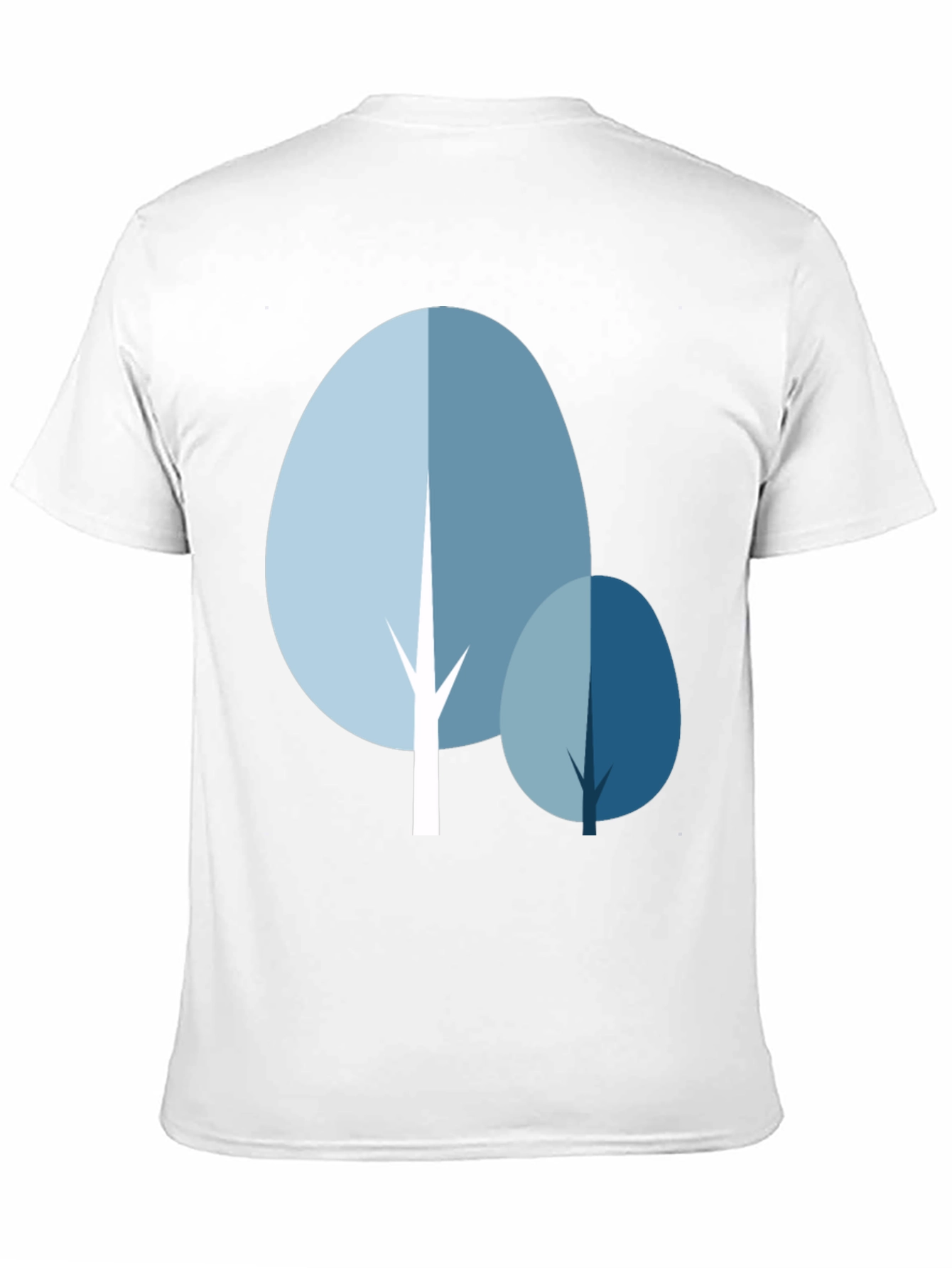 Abstract Tree Graphic Tee - Stylish Casual Wear