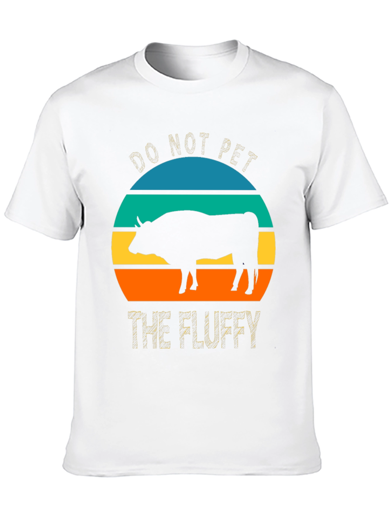 Do Not Pet The Fluffy Bison Graphic Tee