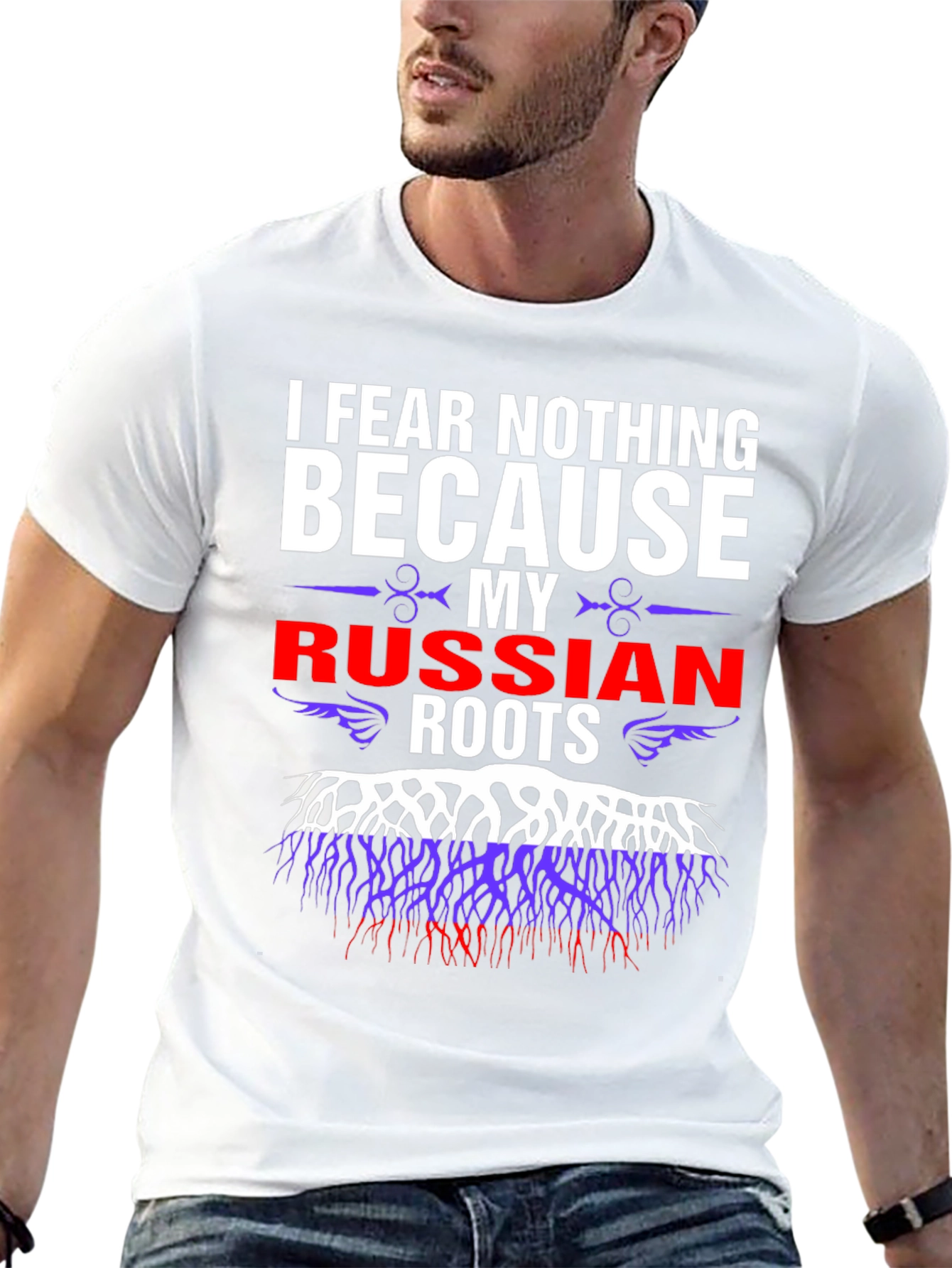 Russian Roots Graphic T-Shirt