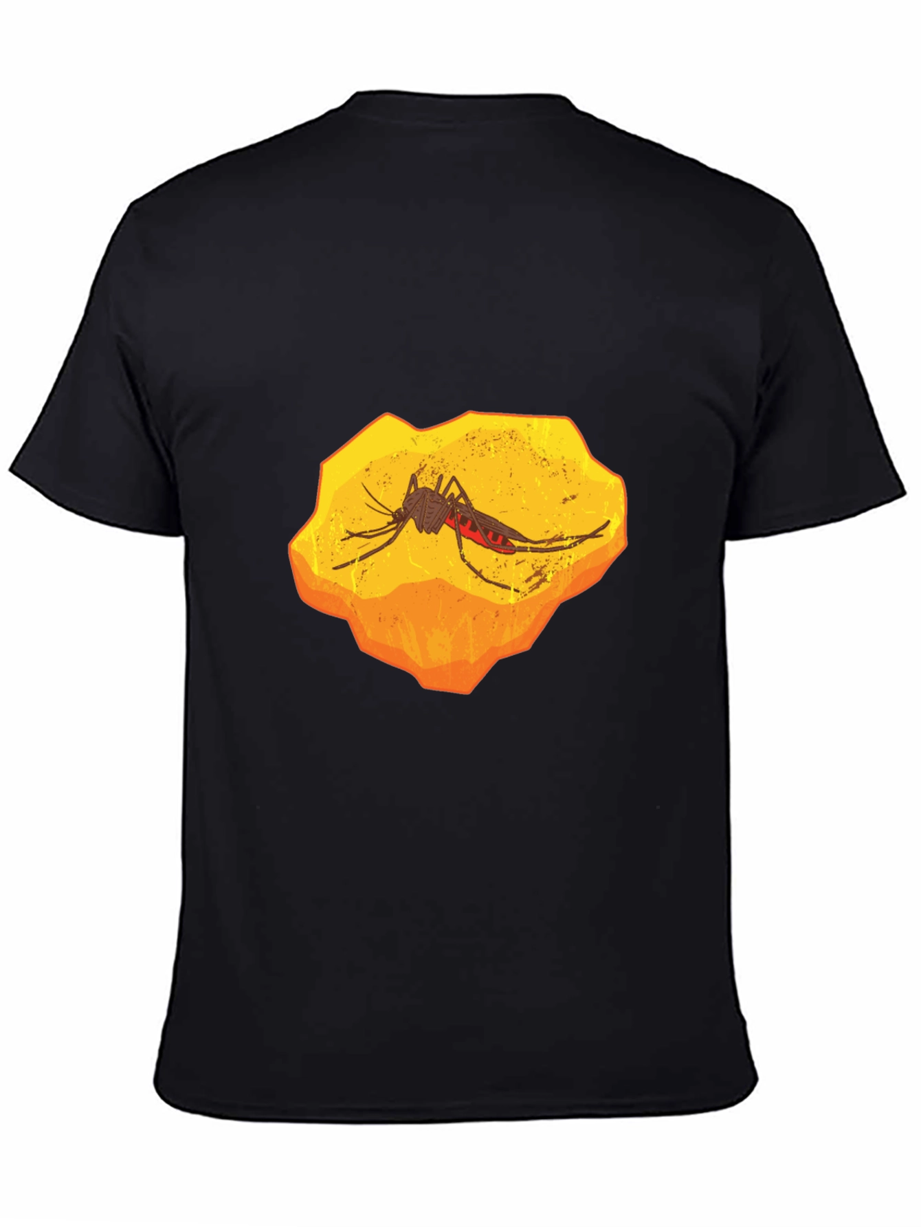 Amber Fossil Mosquito Graphic T-Shirt