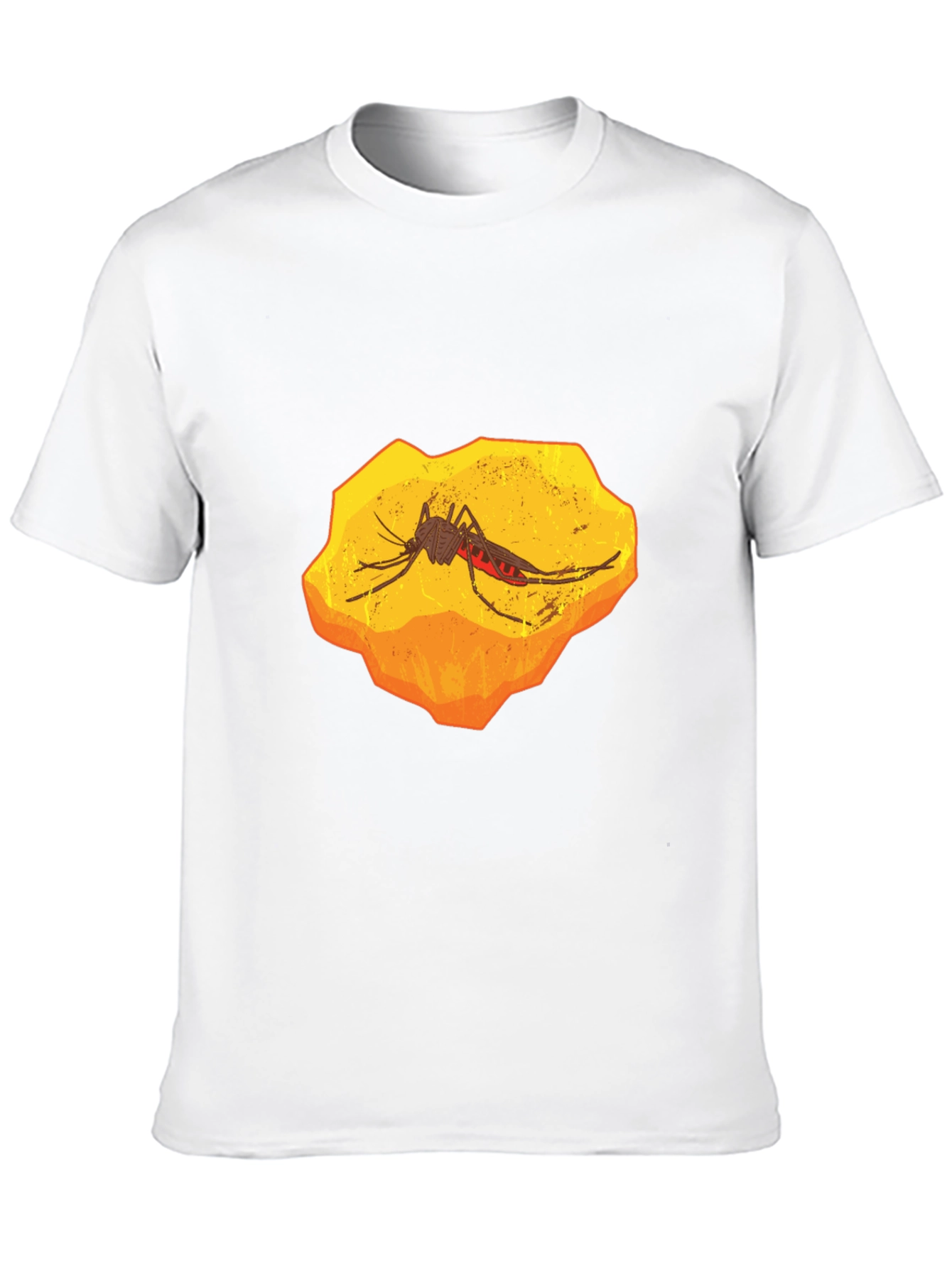 Amber Fossil Mosquito Graphic T-Shirt