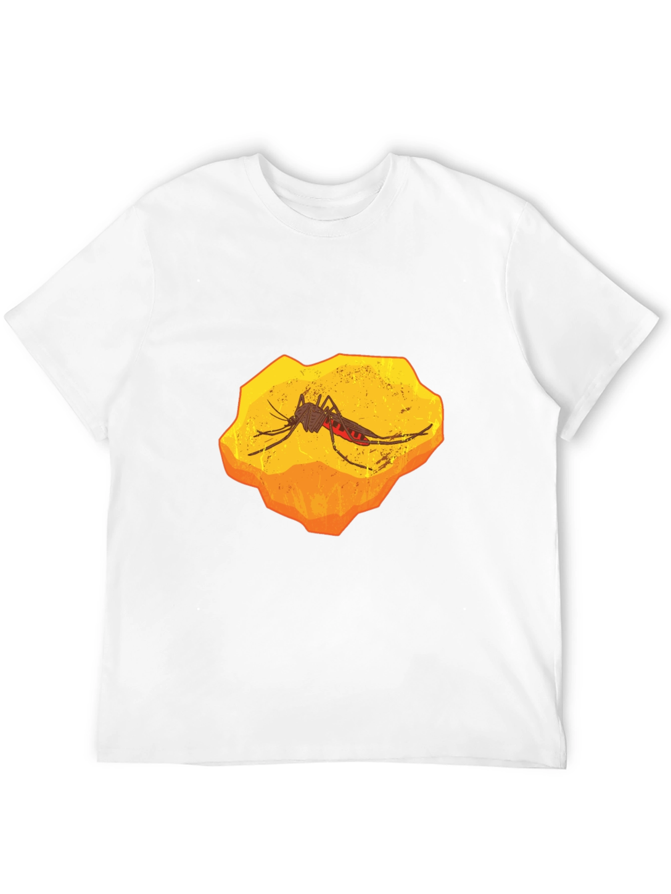 Amber Fossil Mosquito Graphic T-Shirt