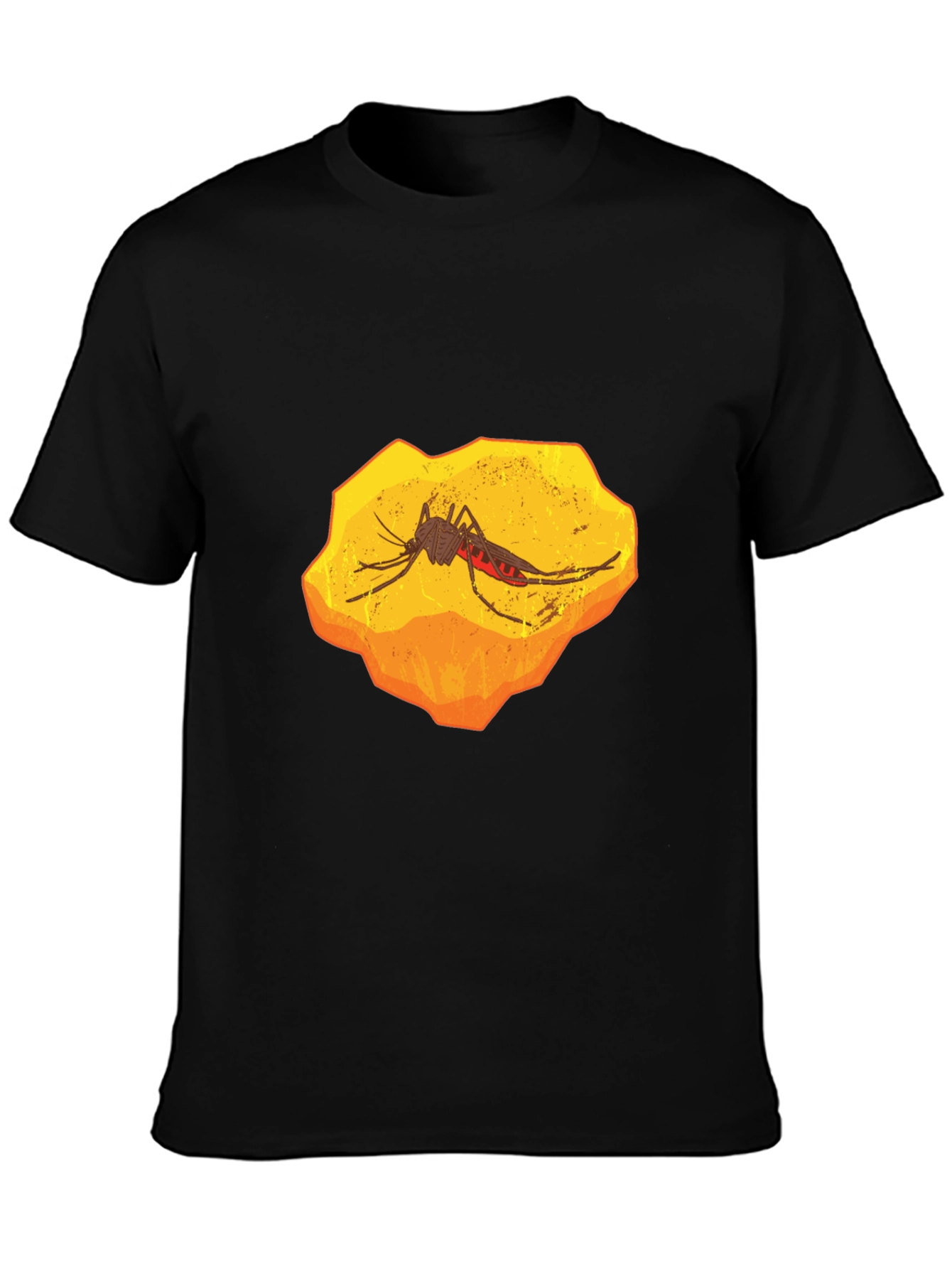 Amber Fossil Mosquito Graphic T-Shirt