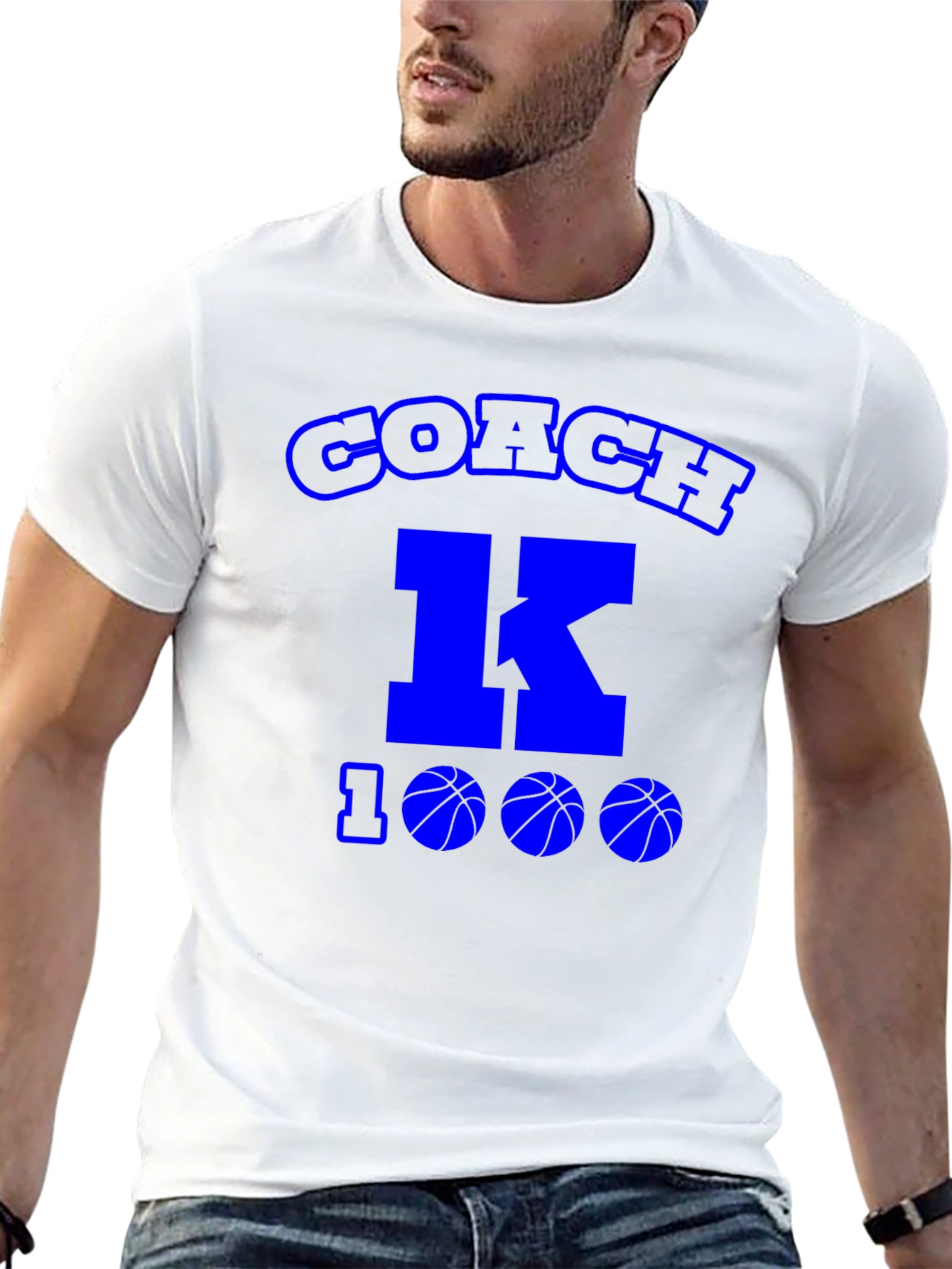 Coach K 1000 Wins Basketball T-Shirt