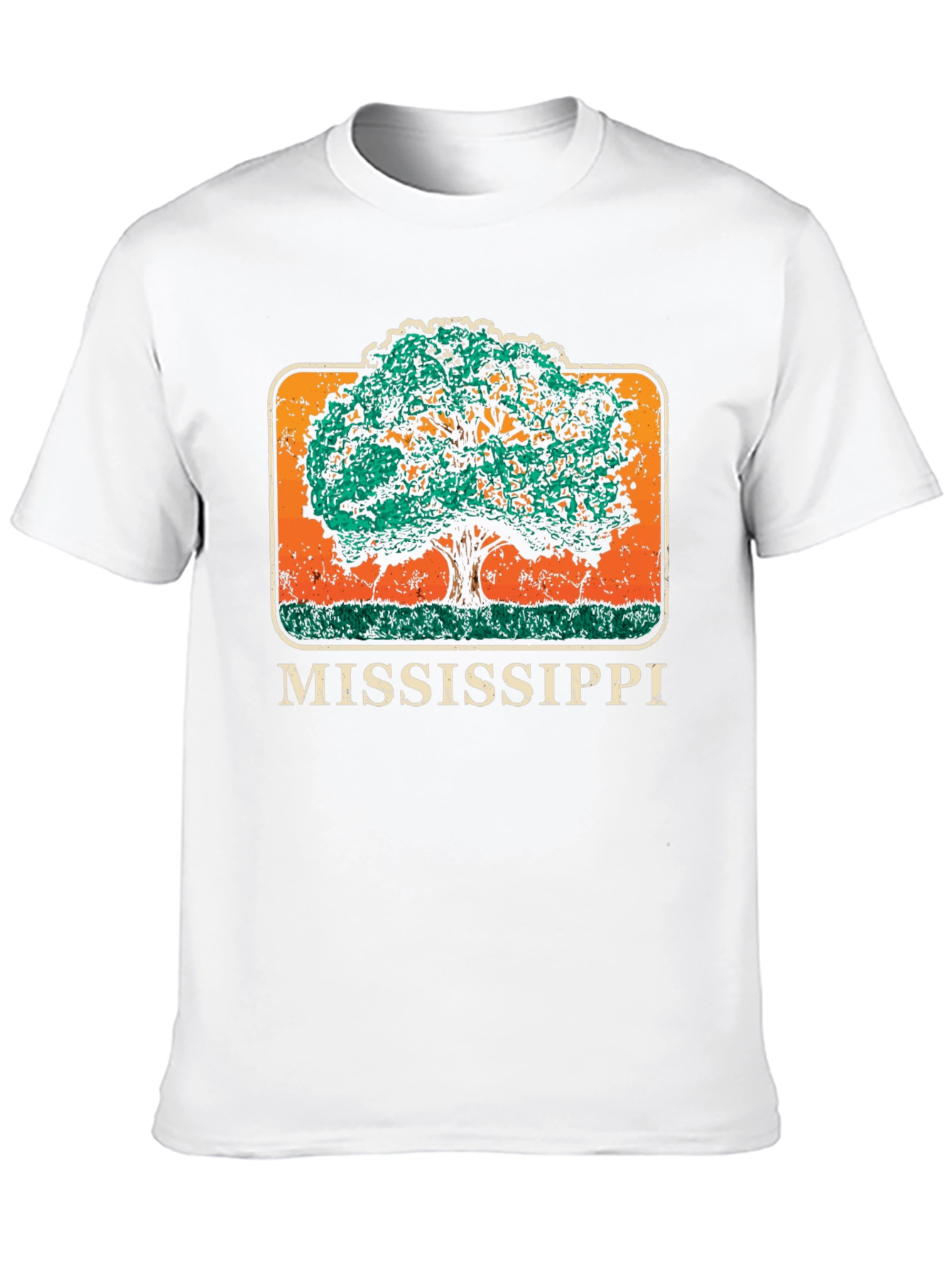 Mississippi Tree Graphic T-Shirt