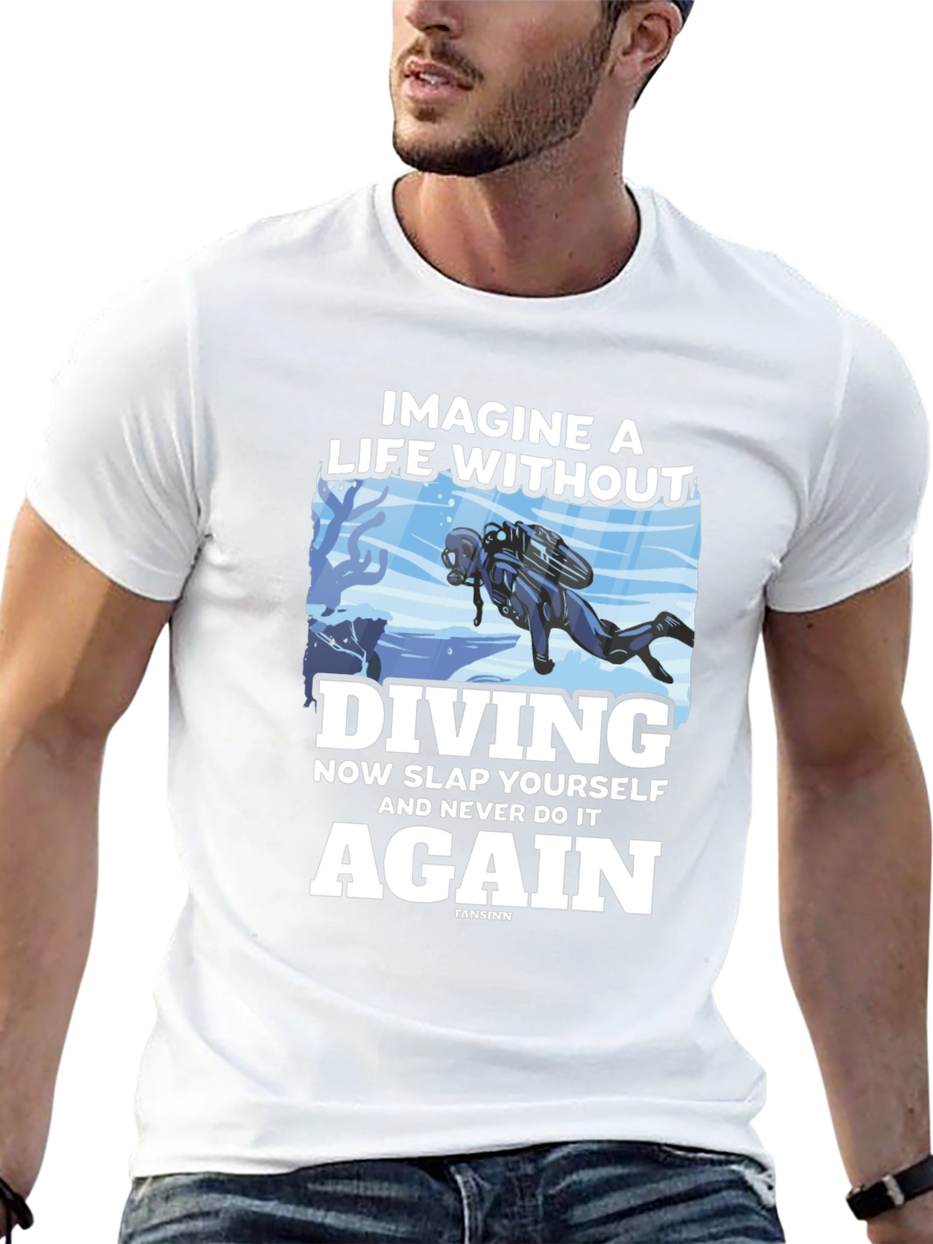 Diving T-Shirt: Imagine a Life Without Diving