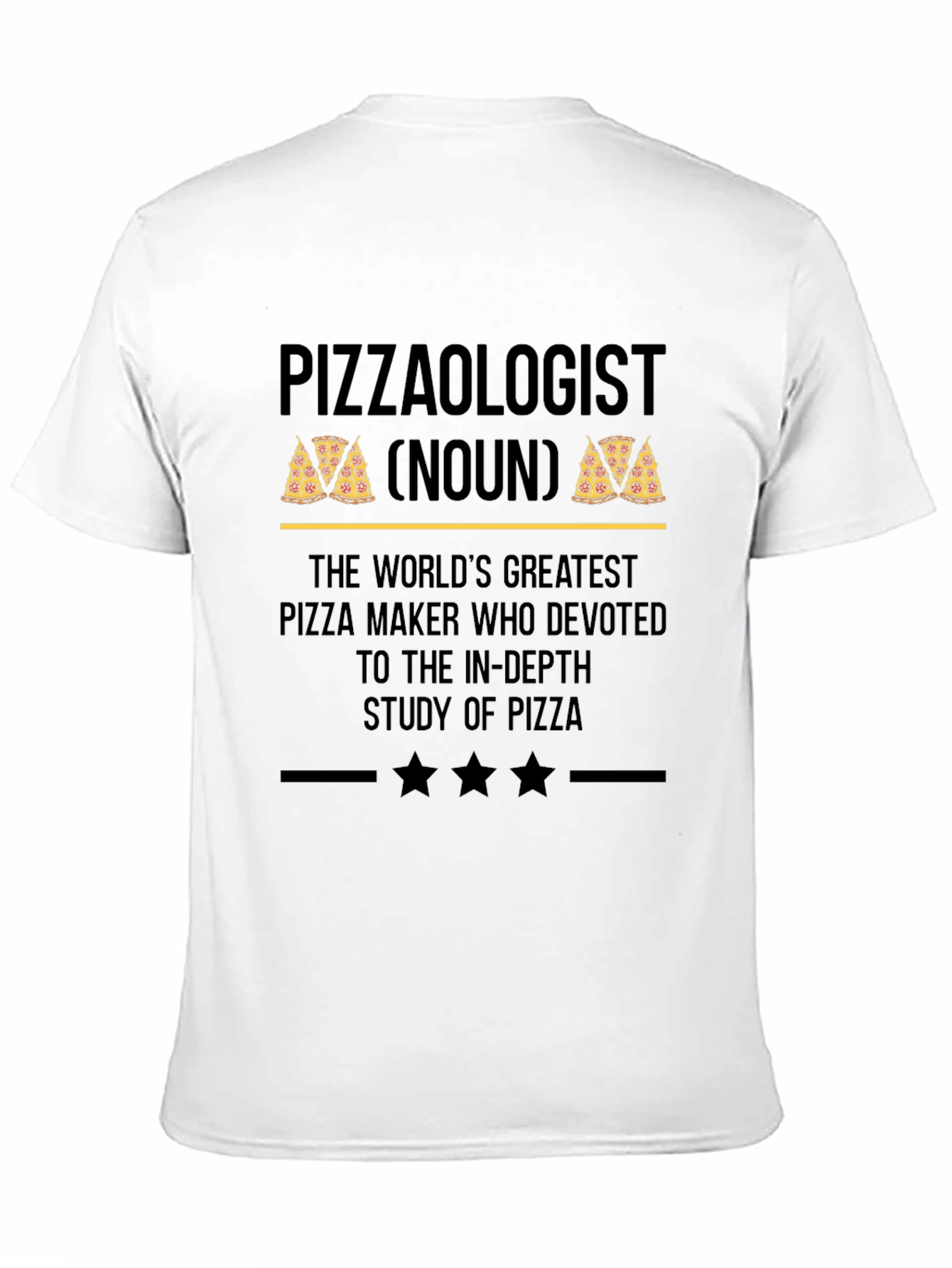 Pizzaologist T-Shirt - Funny Pizza Lover Gift