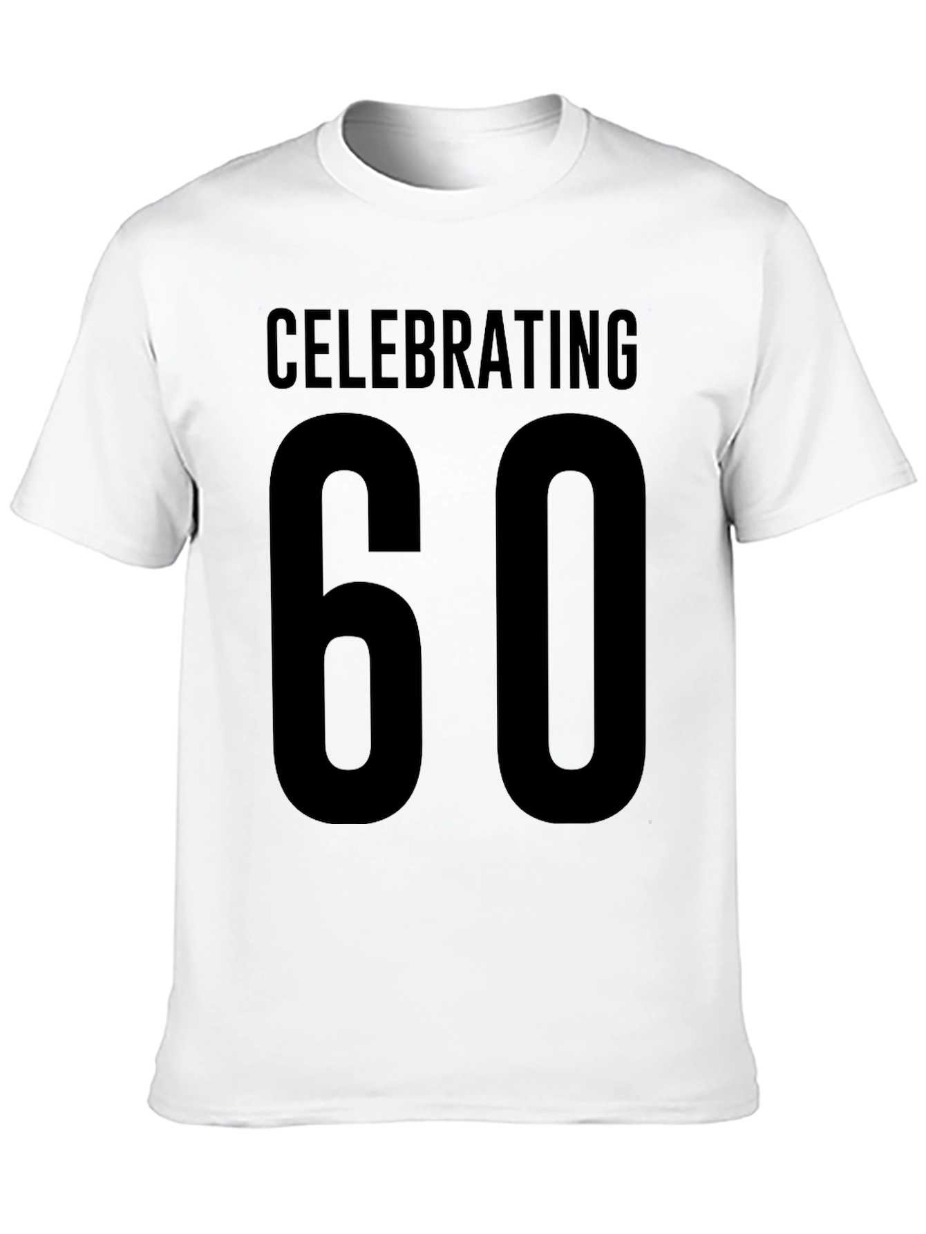 Celebrating 60 Black T-Shirt
