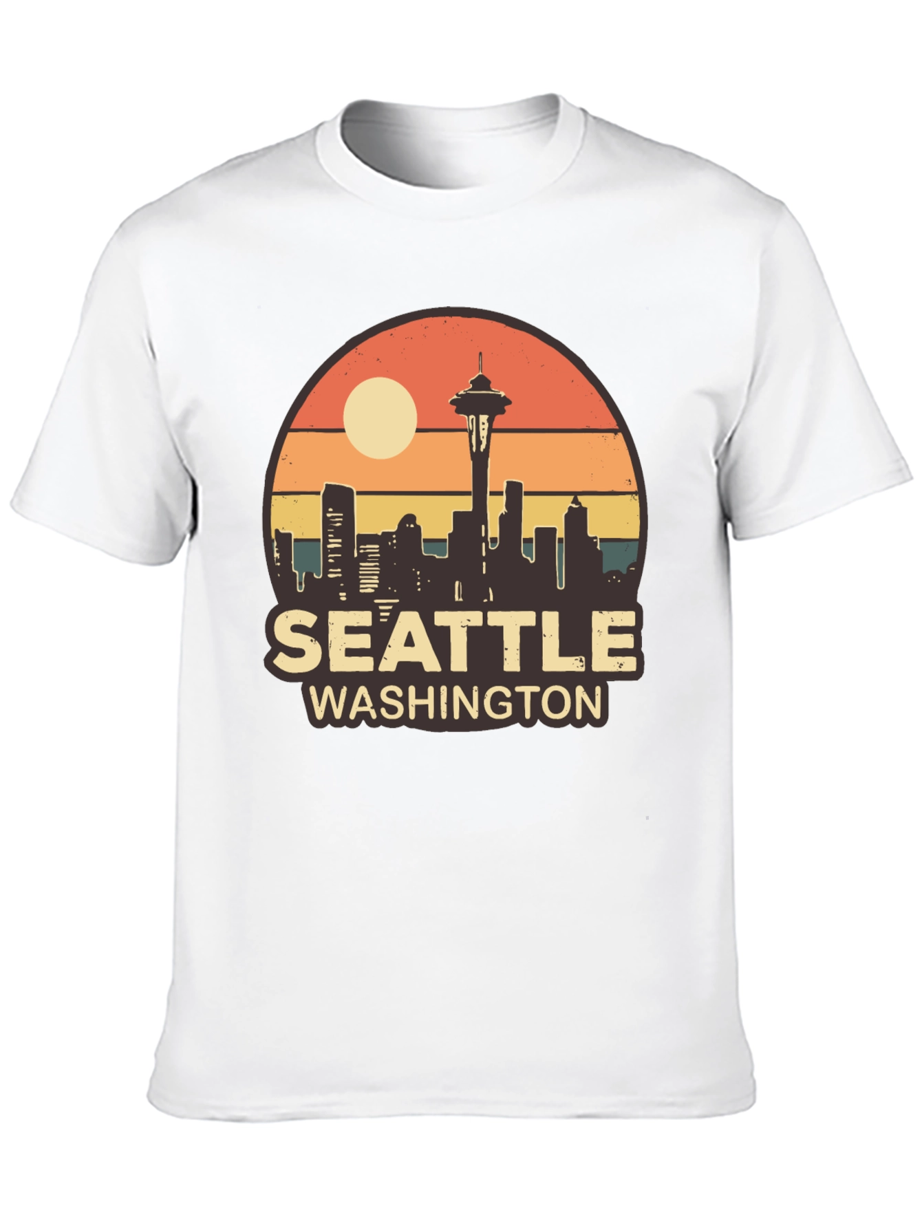 Seattle Washington Skyline T-Shirt
