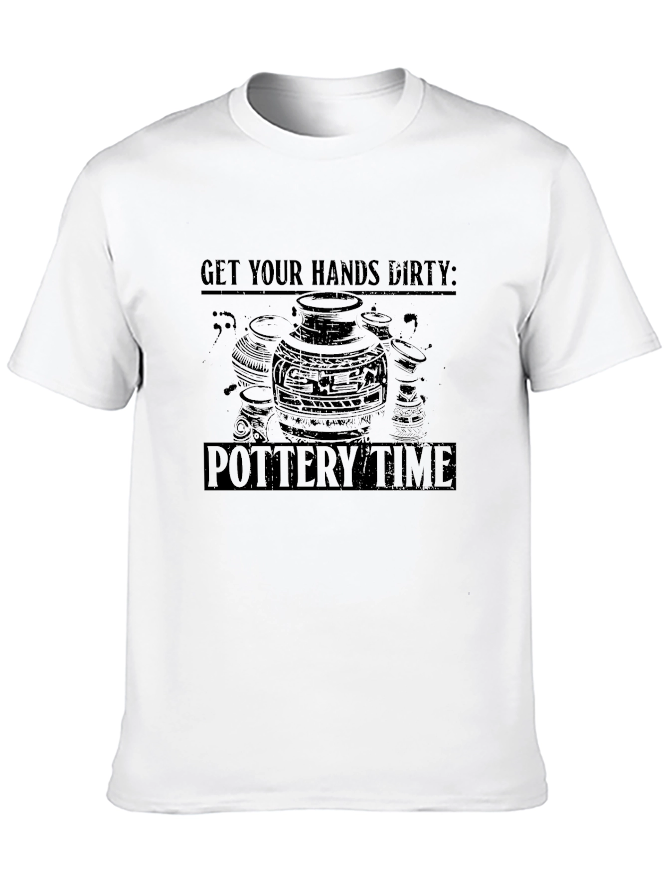 Pottery Time Graphic Tee - Get Your Hands Dirty!