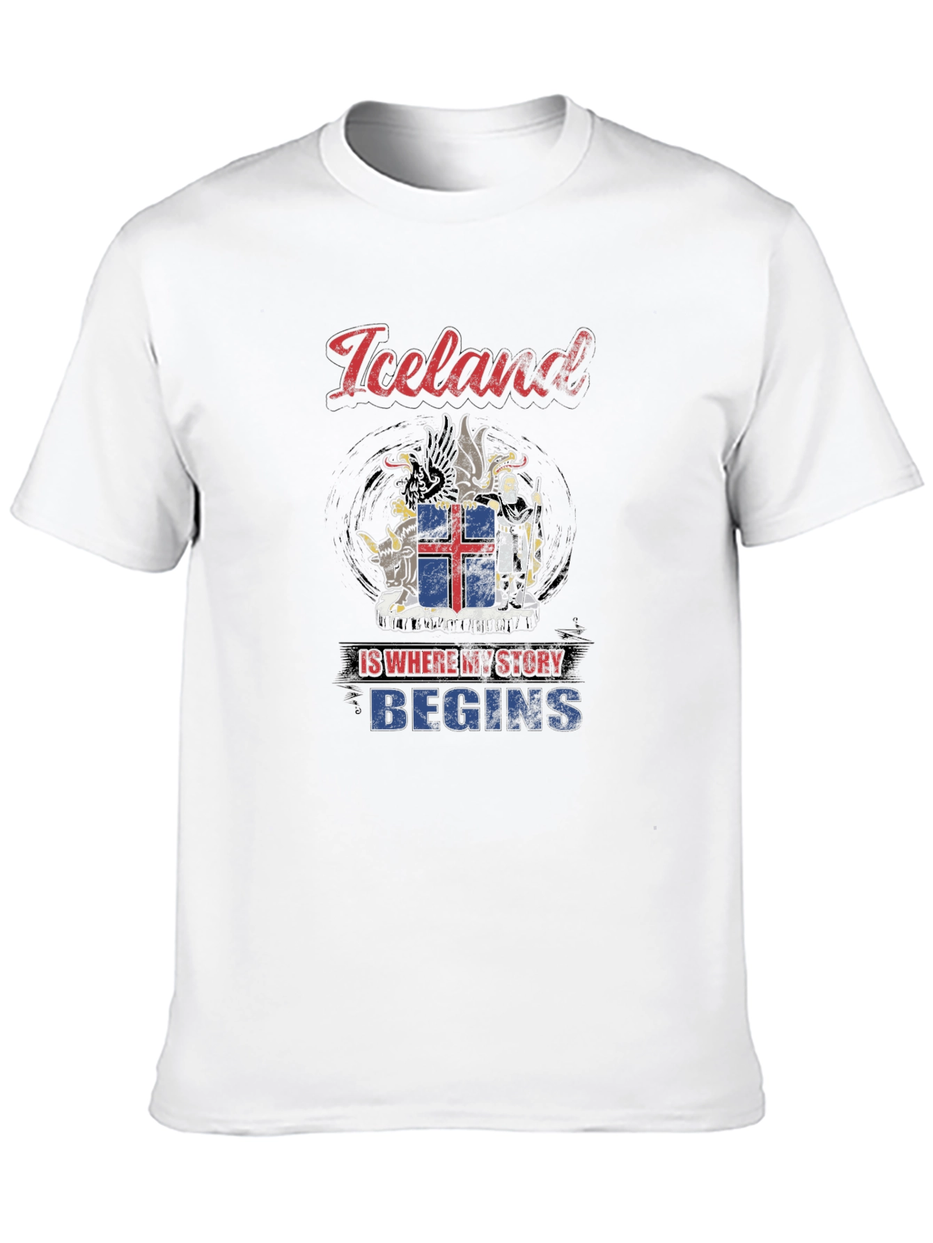 Iceland Story Begins T-Shirt