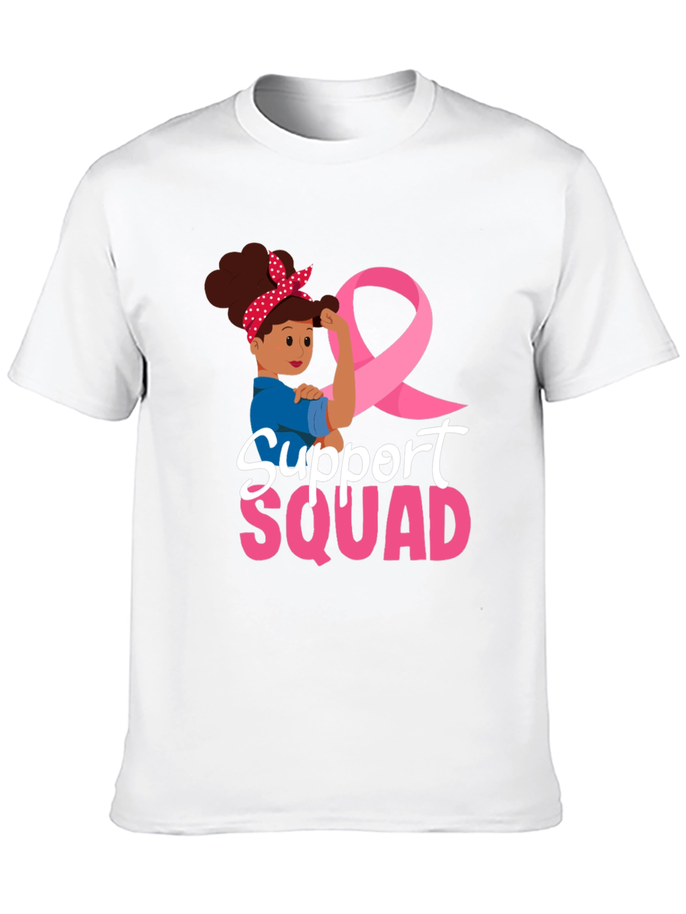 Support Squad Breast Cancer Awareness T-Shirt