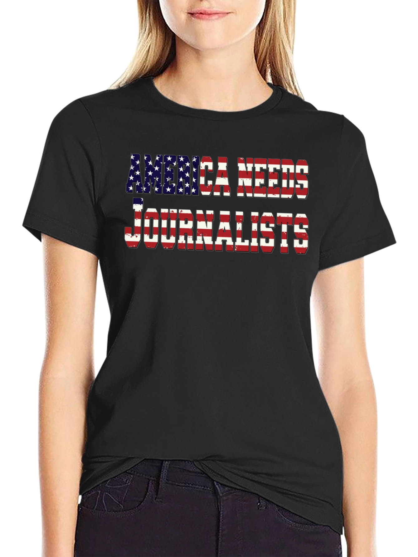 America Needs Journalists Graphic Tee