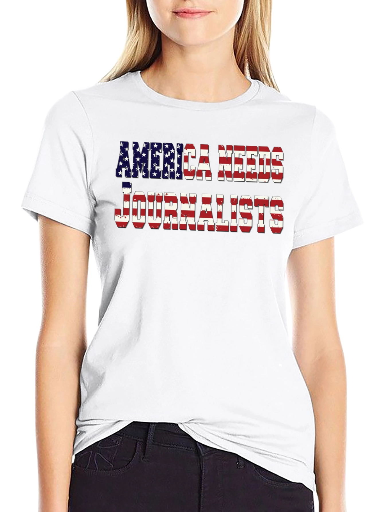 America Needs Journalists Graphic Tee
