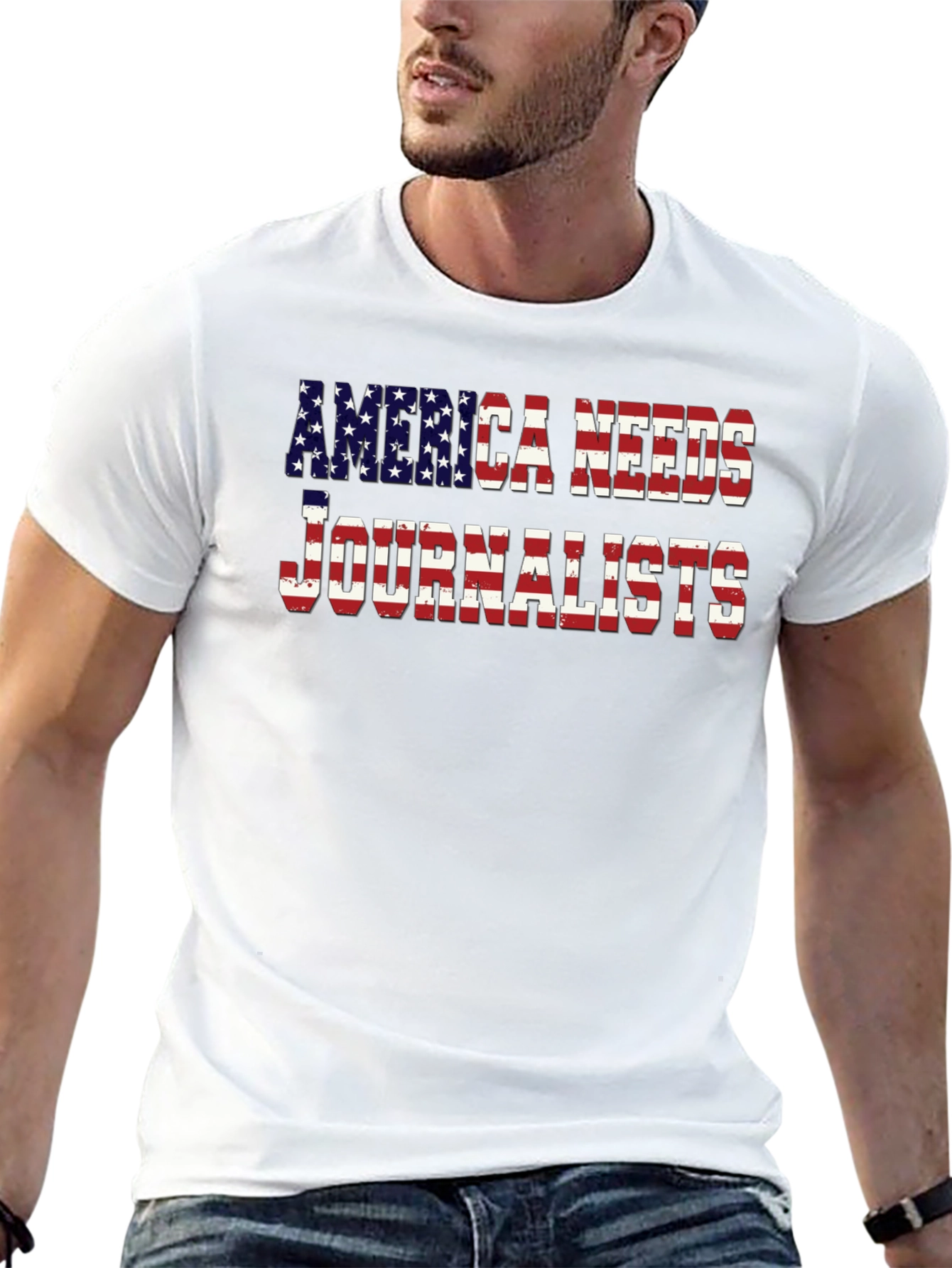 America Needs Journalists Graphic Tee