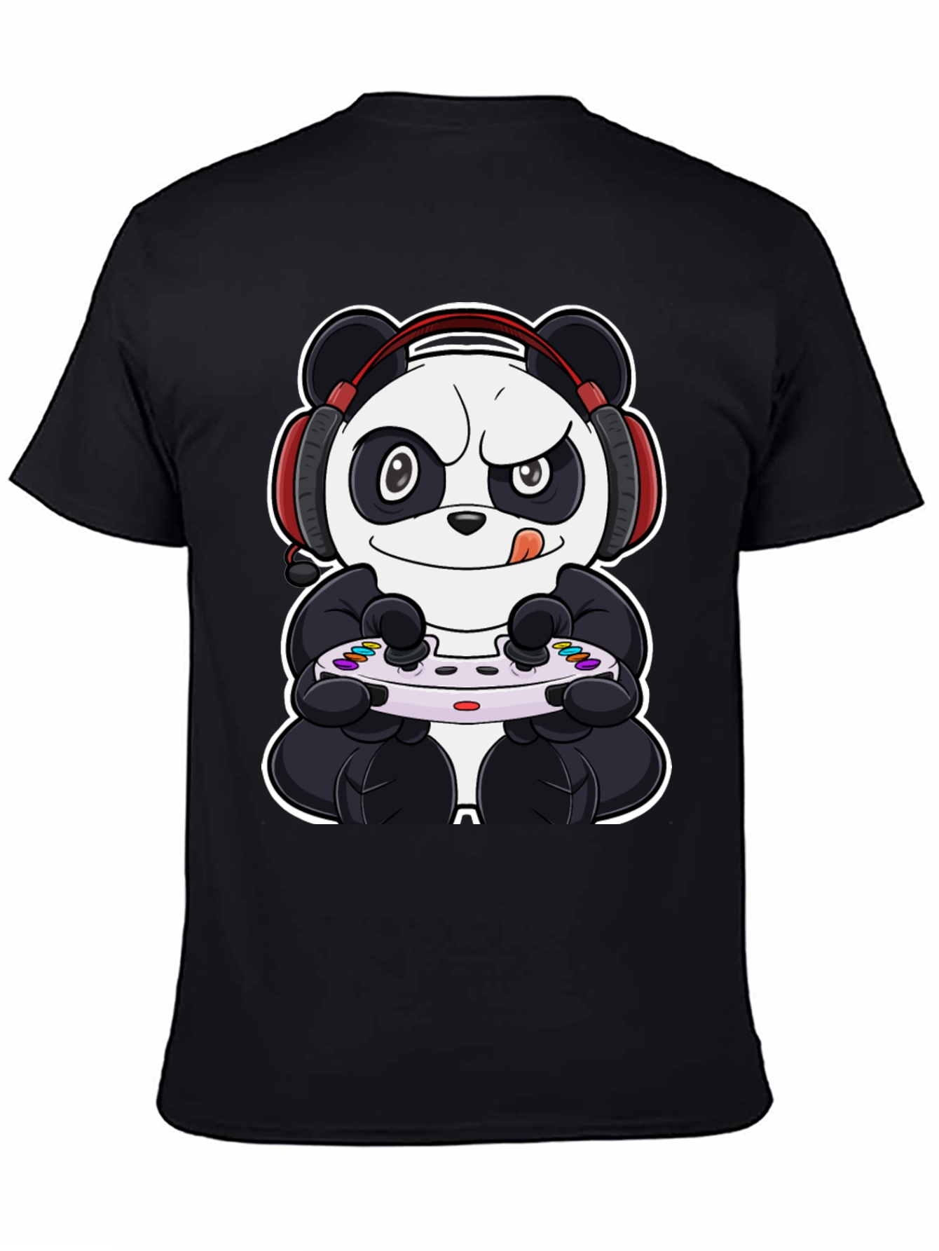 Gamer Panda T-Shirt - Cool Graphic Tee