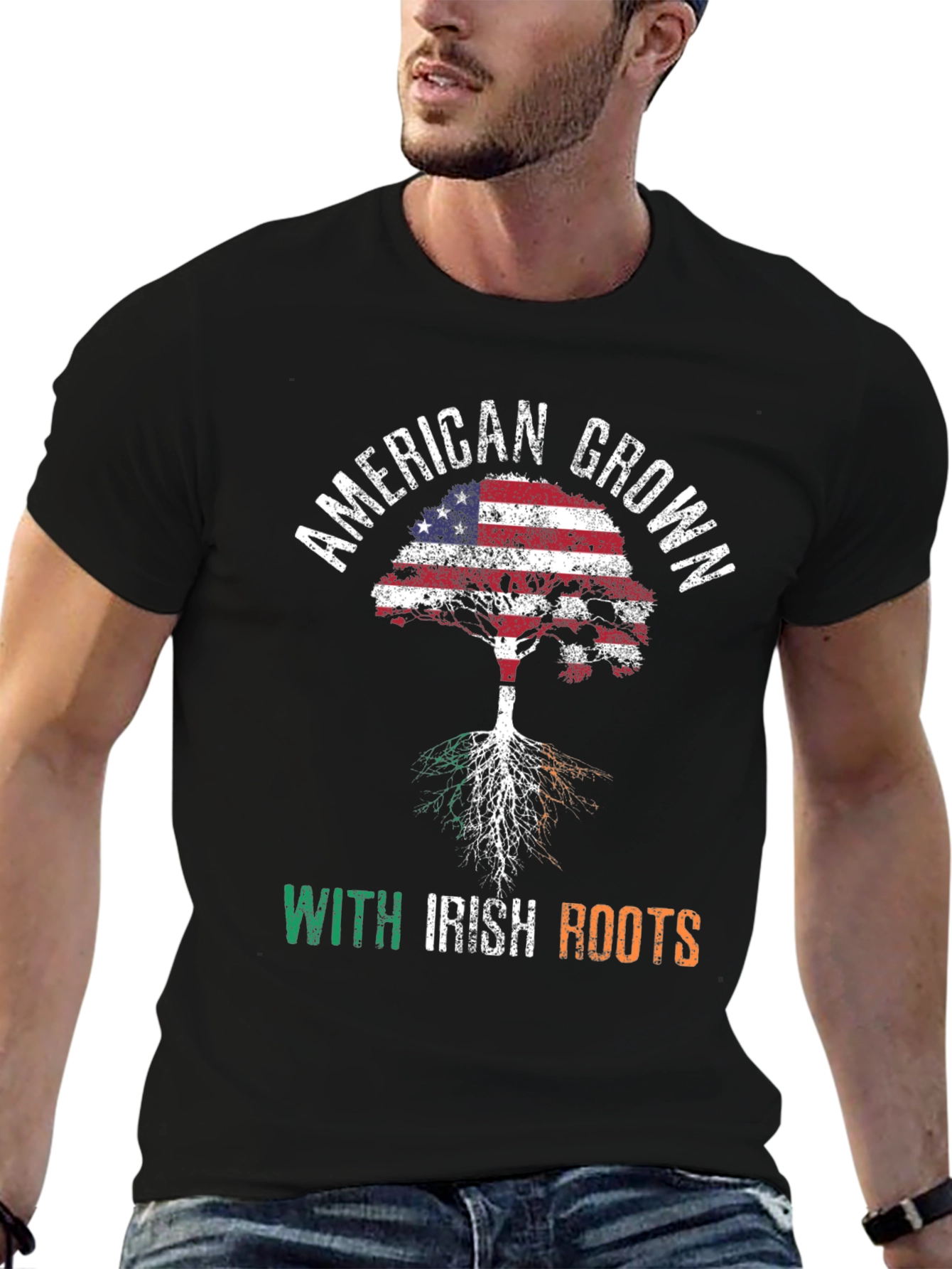 American Grown With Irish Roots T-Shirt