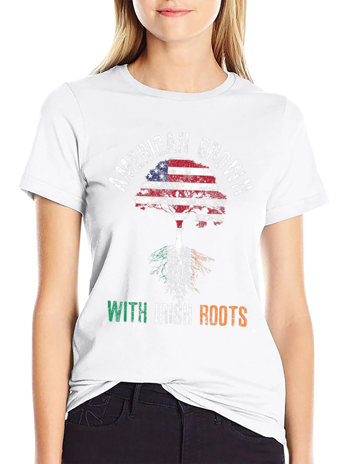 American Grown With Irish Roots T-Shirt