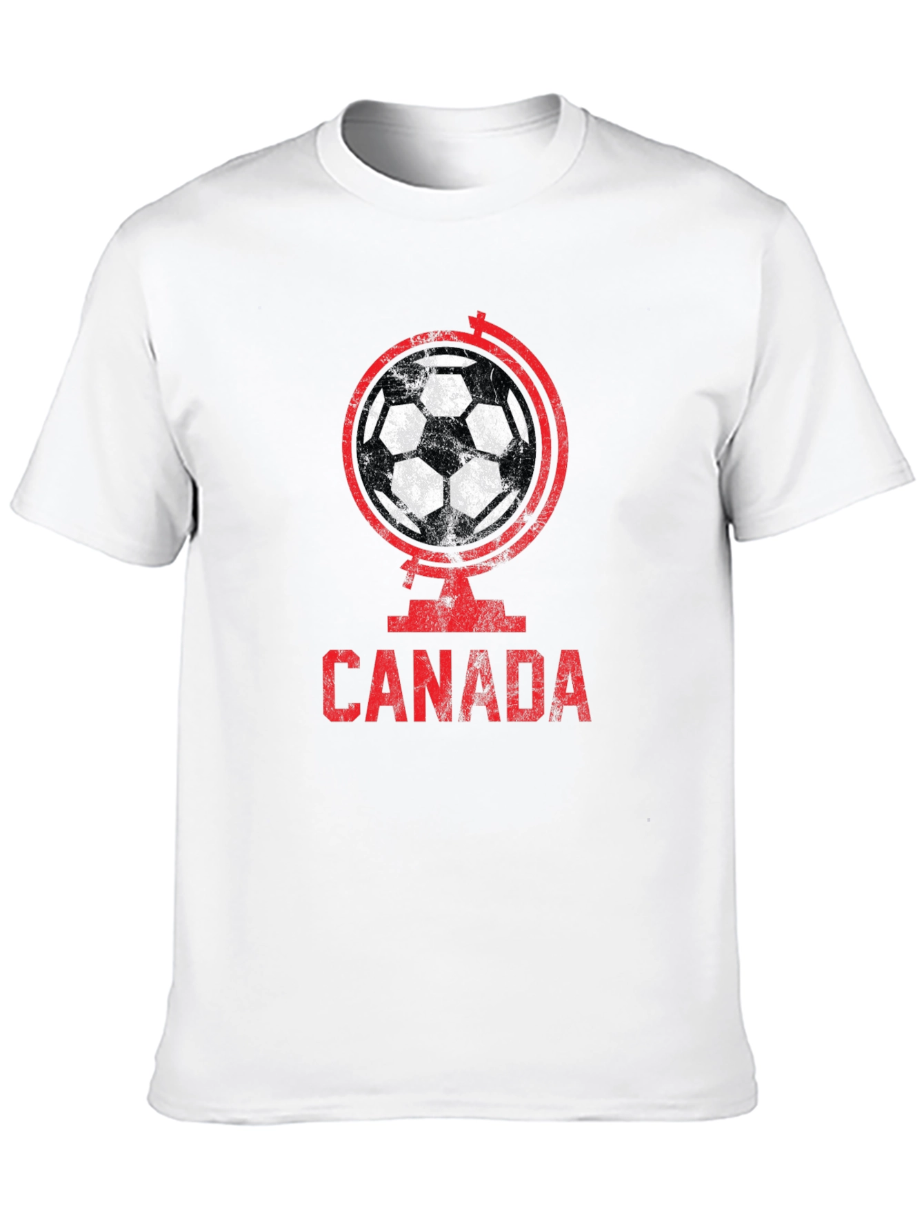 Canada Soccer Globe Graphic T-Shirt