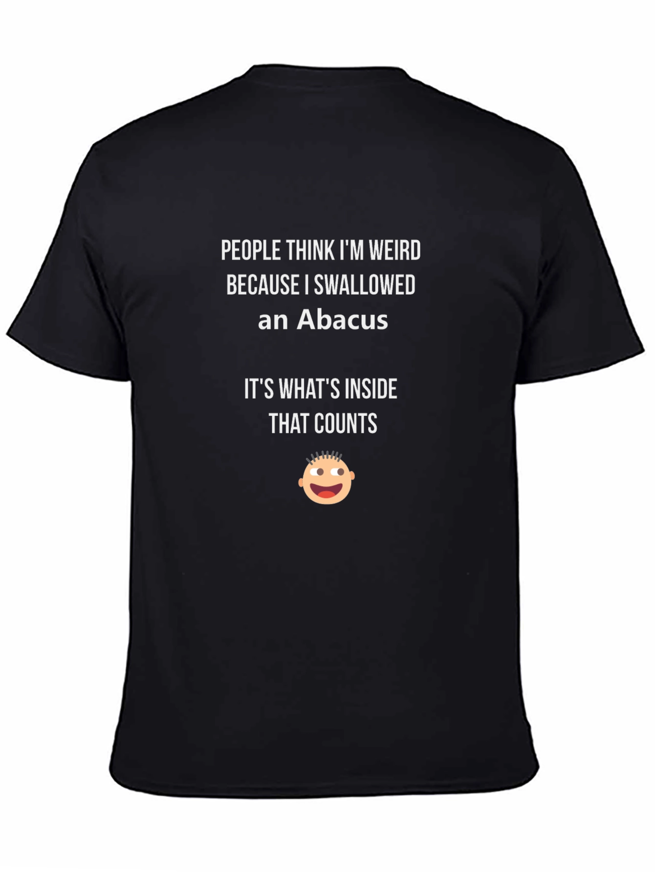 Funny Abacus T-Shirt: Its Whats Inside That Counts!