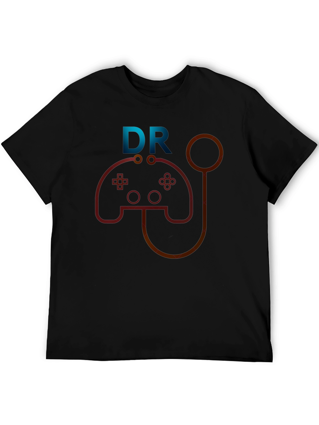 Gamer Doctor Graphic Tee - Novelty T-Shirt