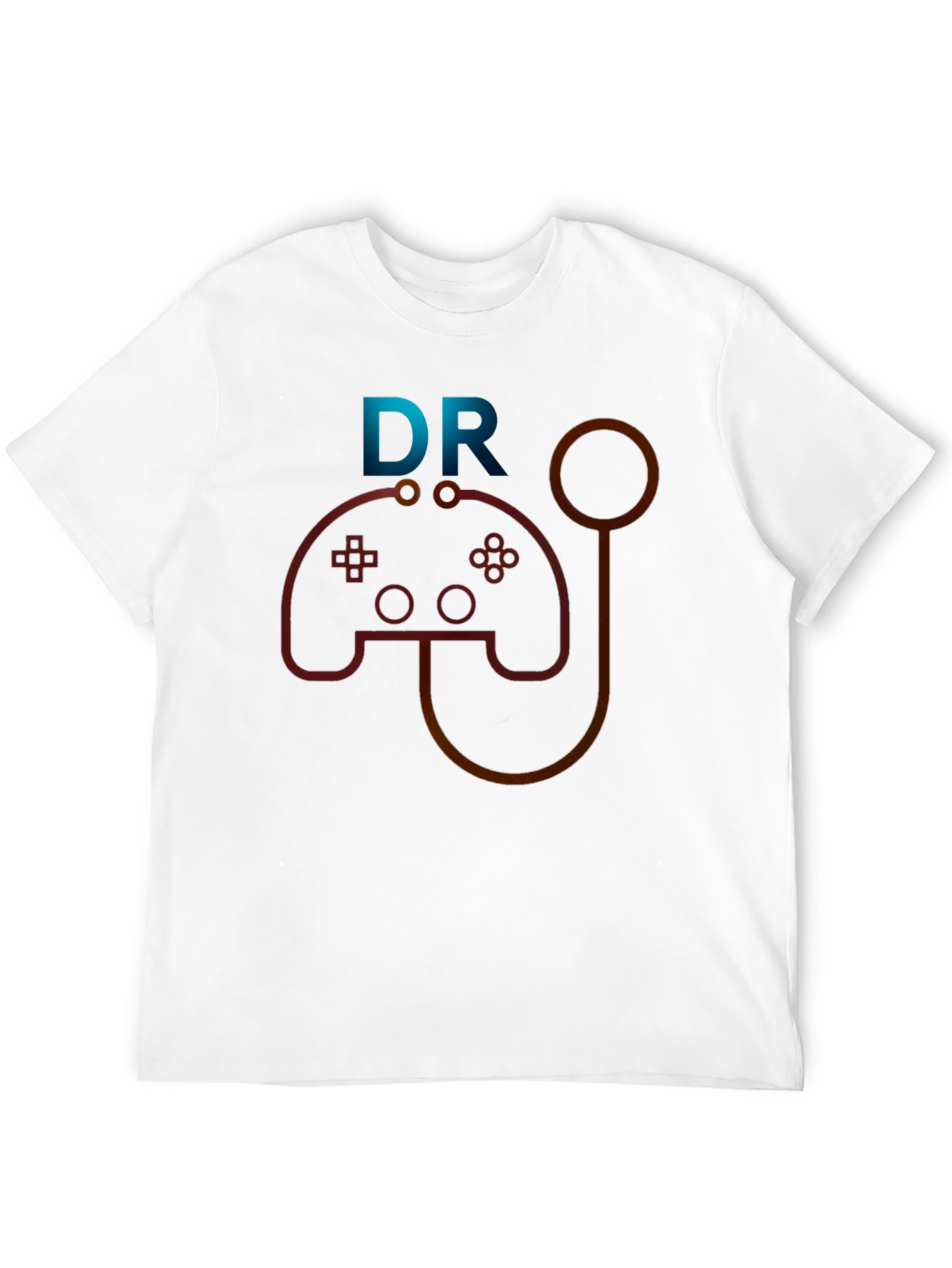Gamer Doctor Graphic Tee - Novelty T-Shirt