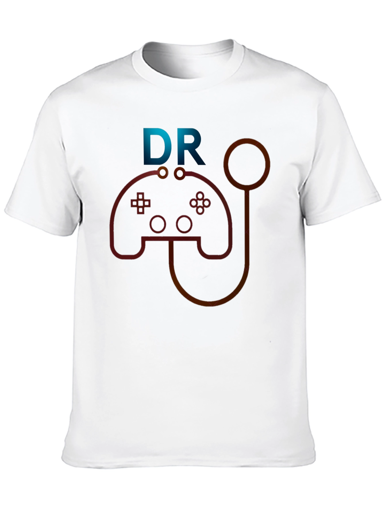Gamer Doctor Graphic Tee - Novelty T-Shirt