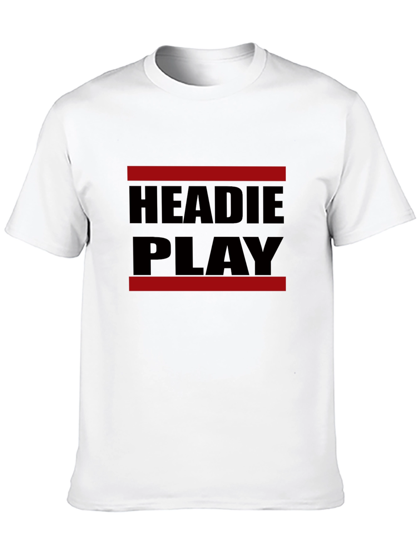 Headie Play Graphic T-Shirt - Black