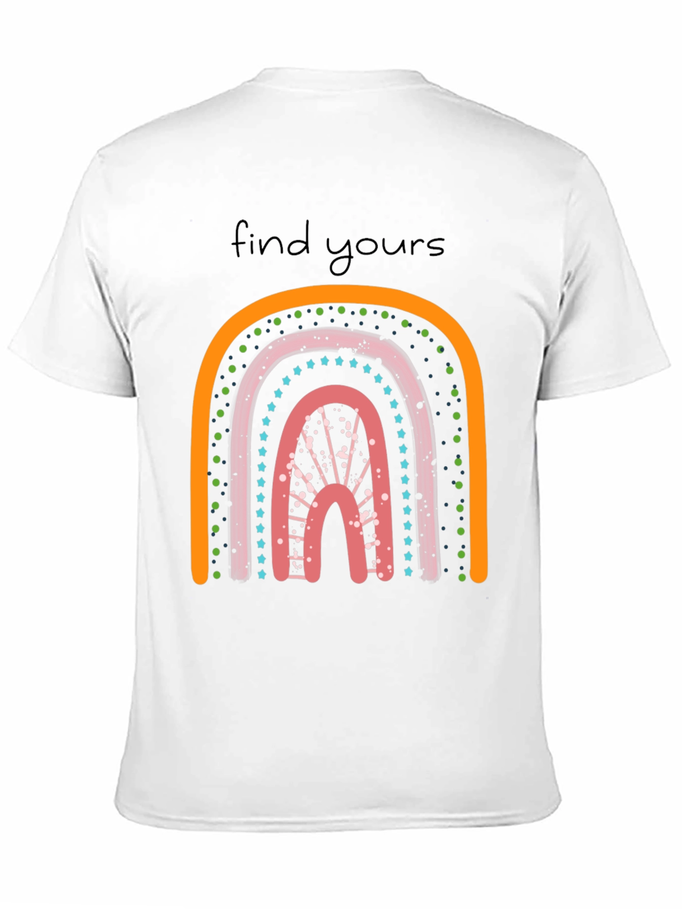 Find Yours Rainbow Graphic Tee