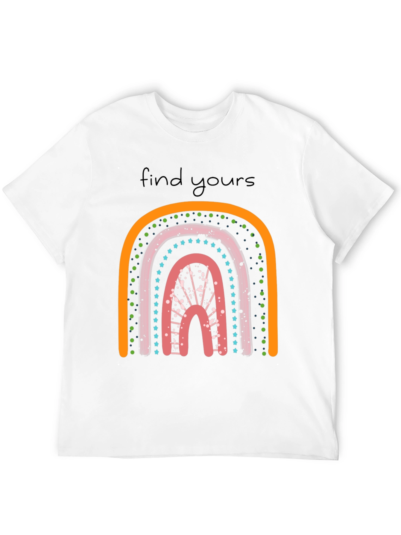 Find Yours Rainbow Graphic Tee