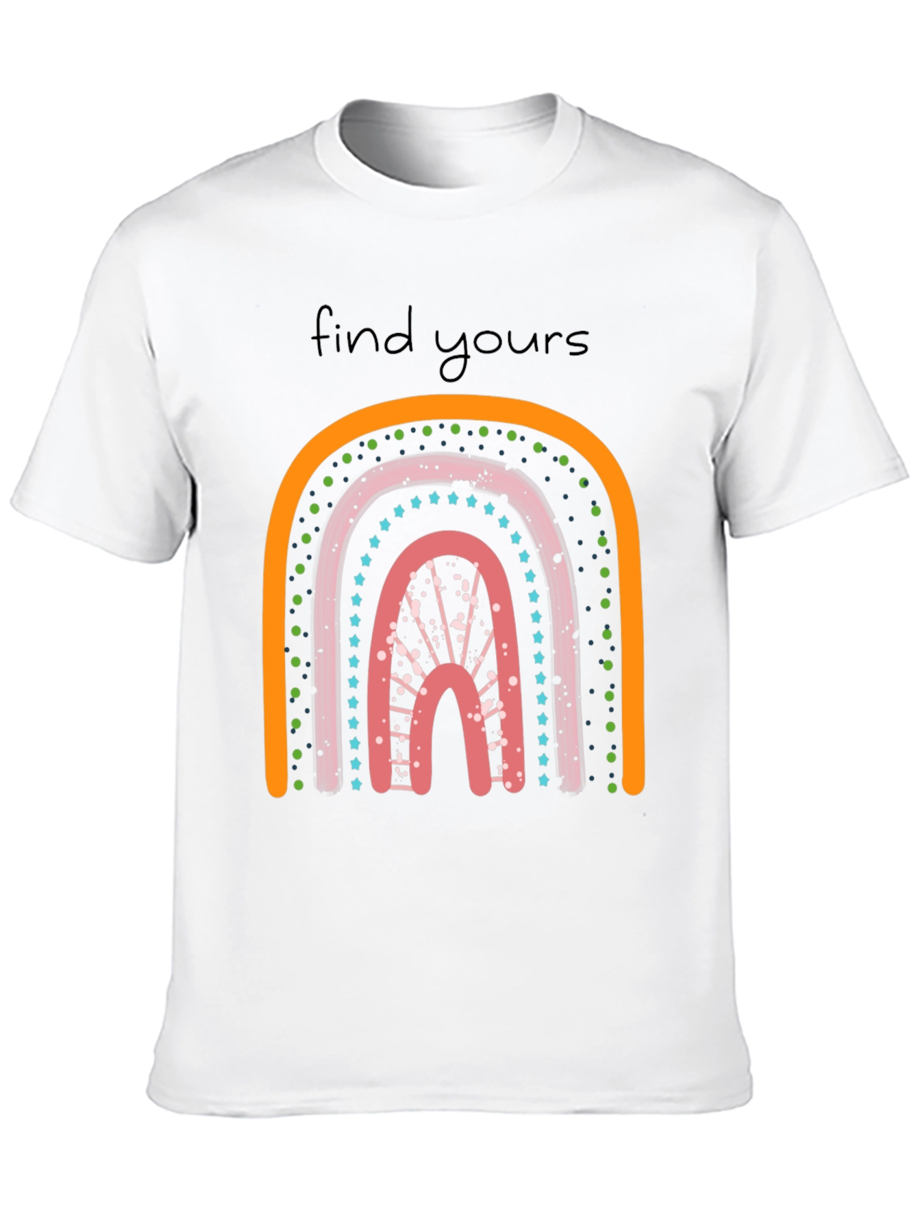 Find Yours Rainbow Graphic Tee