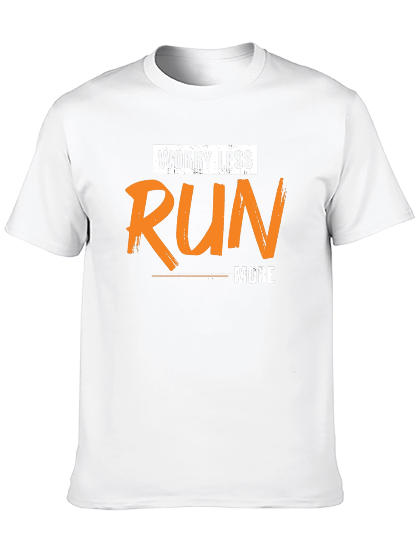 Worry Less Run More Graphic Tee