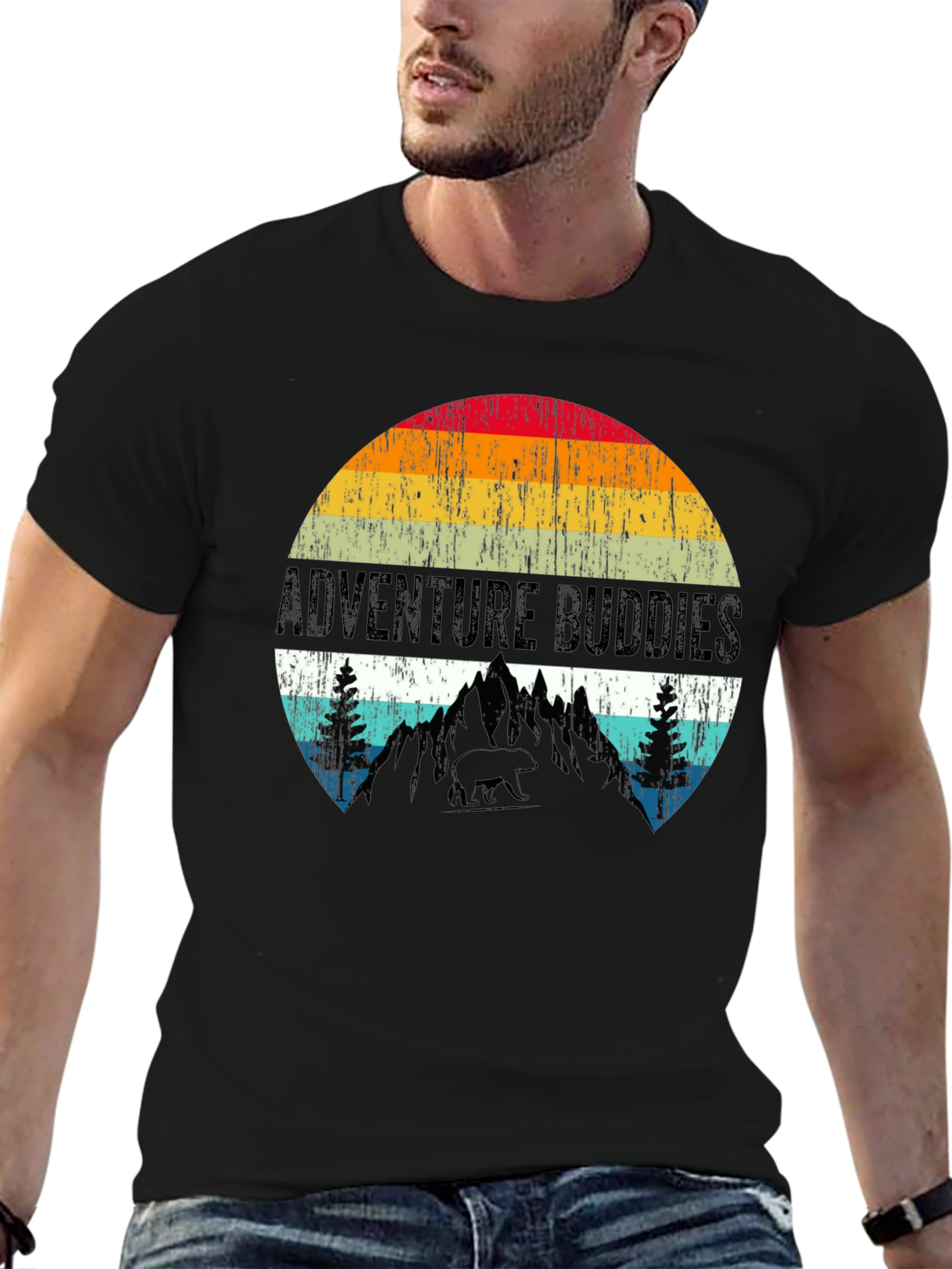 Adventure Buddies Graphic Tee - Outdoor Style