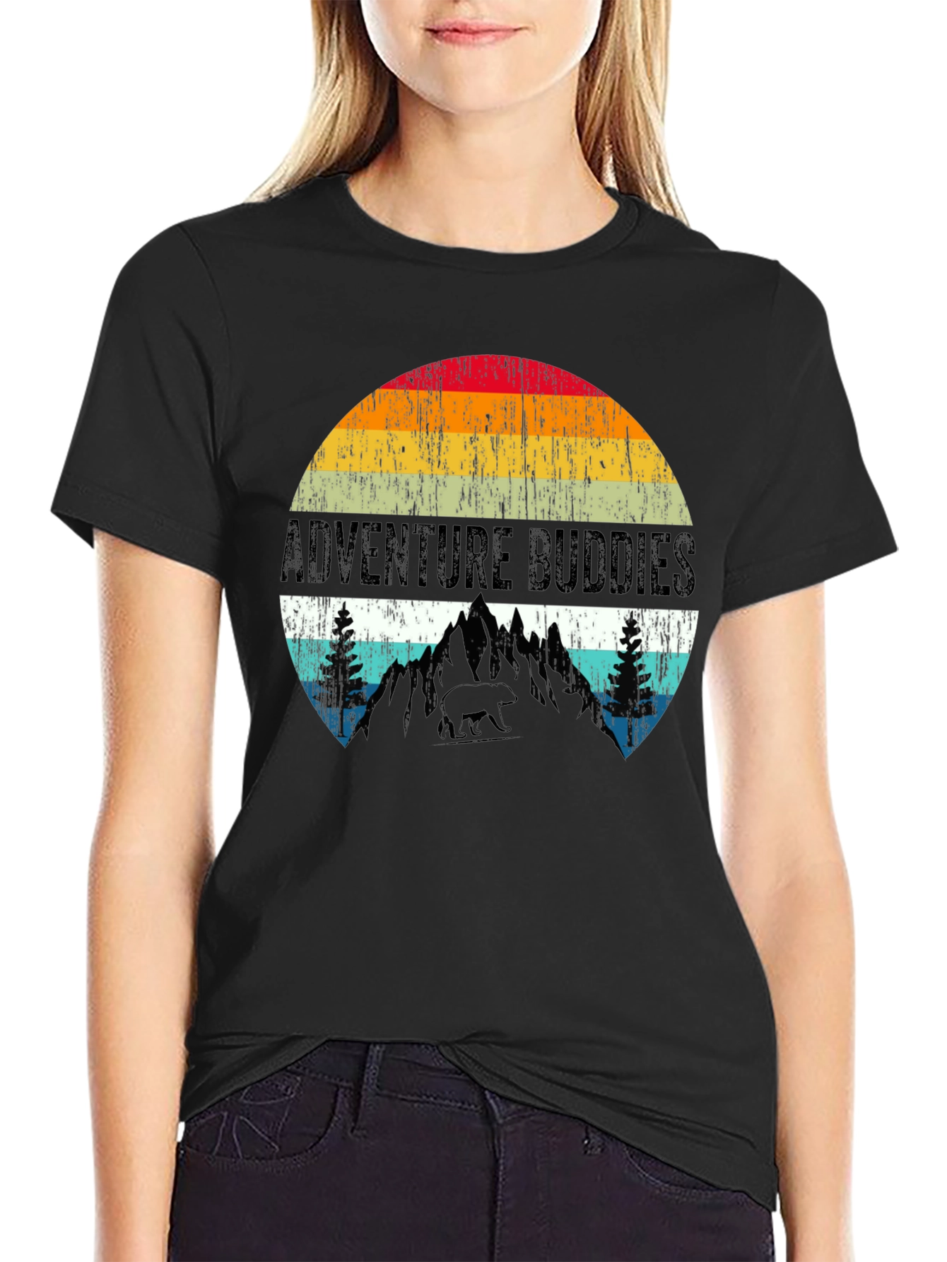 Adventure Buddies Graphic Tee - Outdoor Style