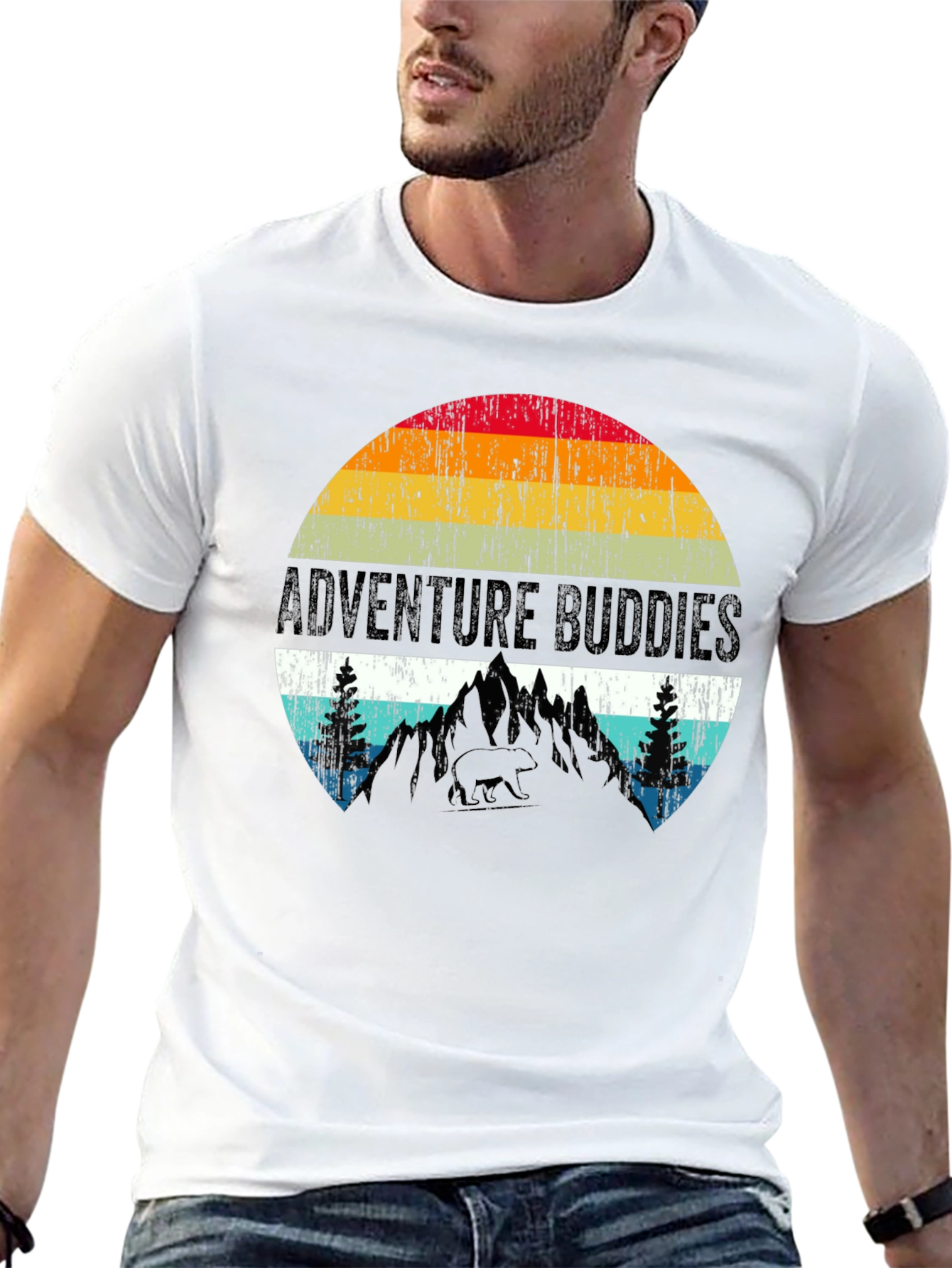 Adventure Buddies Graphic Tee - Outdoor Style