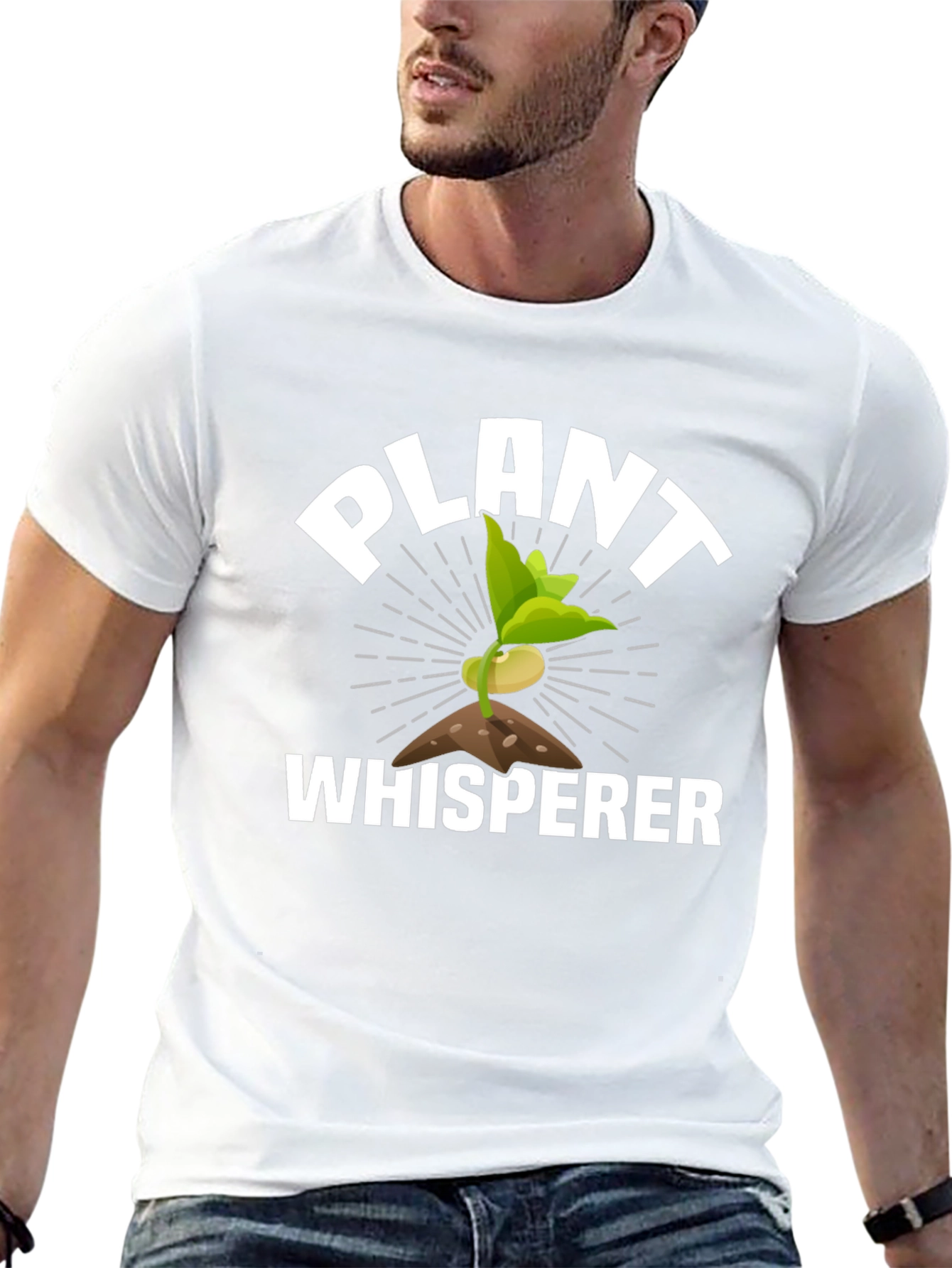 Plant Whisperer Graphic T-Shirt - Gardening Tee