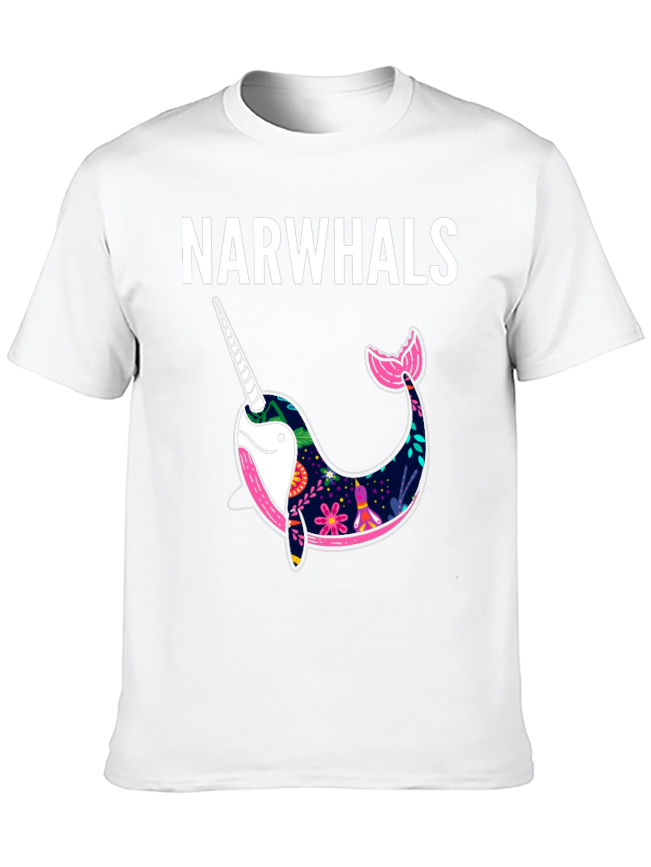 Narwhal Graphic Tee - Unique & Stylish
