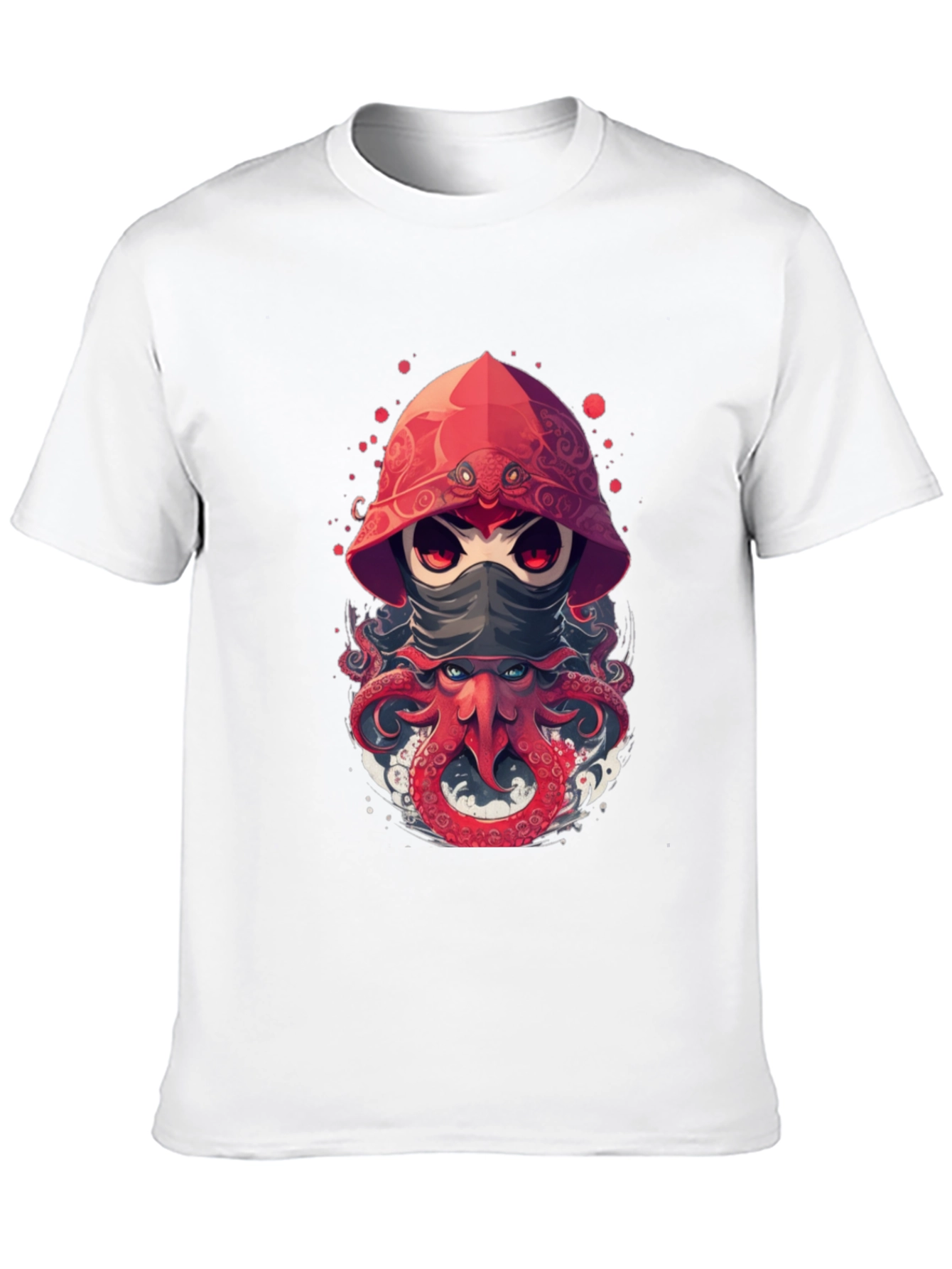 Ninja Octopus Graphic Tee - Unique Design