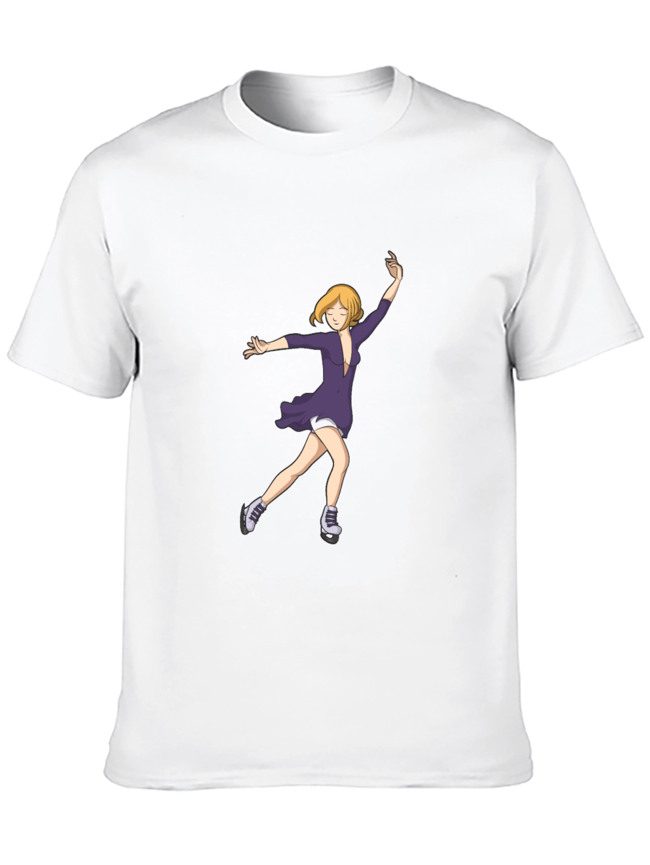 Anime Skater T-Shirt - Black Cotton Tee