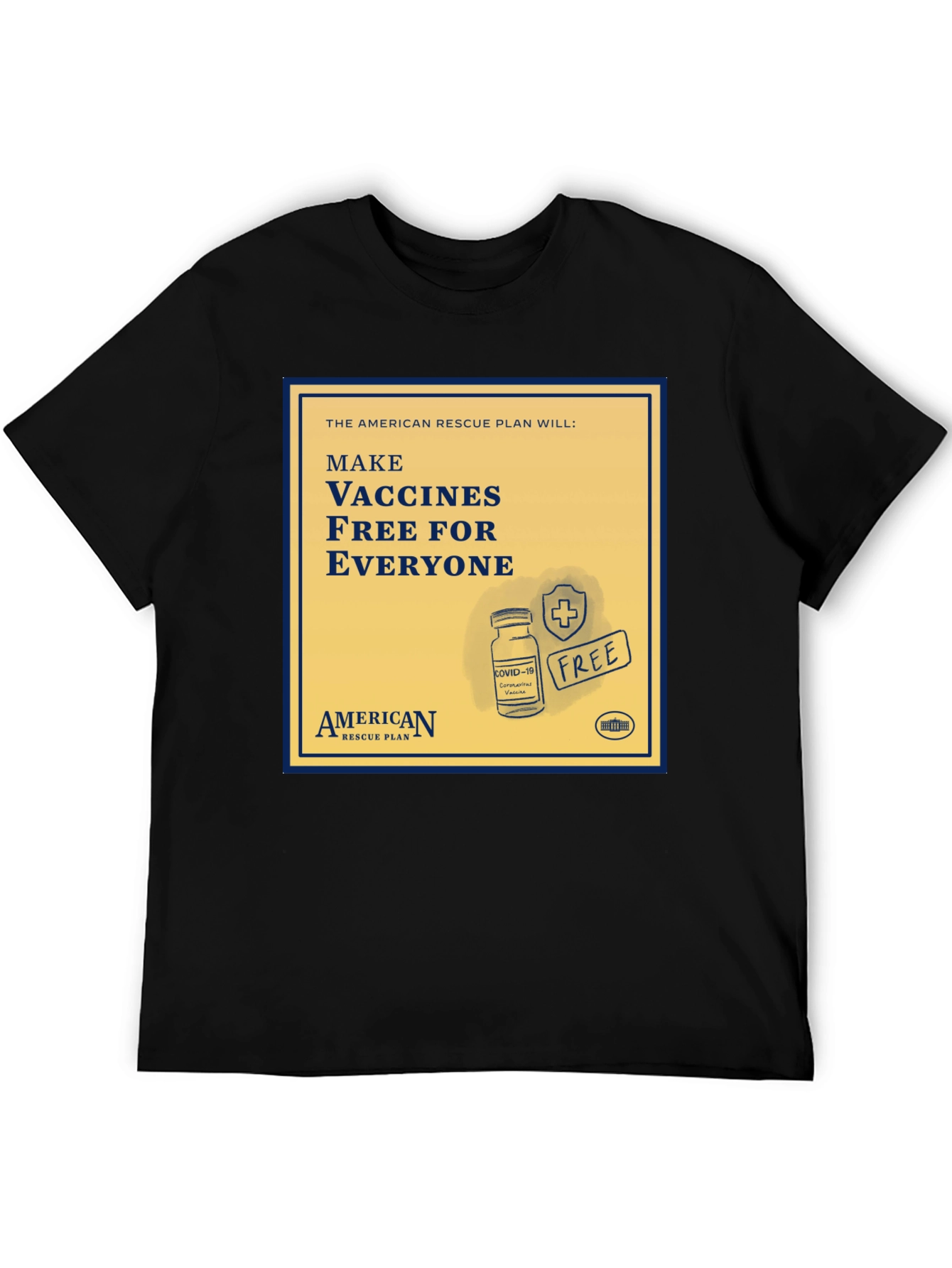 American Rescue Plan T-Shirt - Free Vaccines