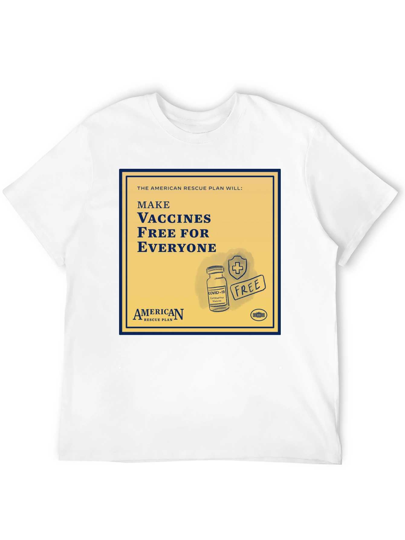 American Rescue Plan T-Shirt - Free Vaccines