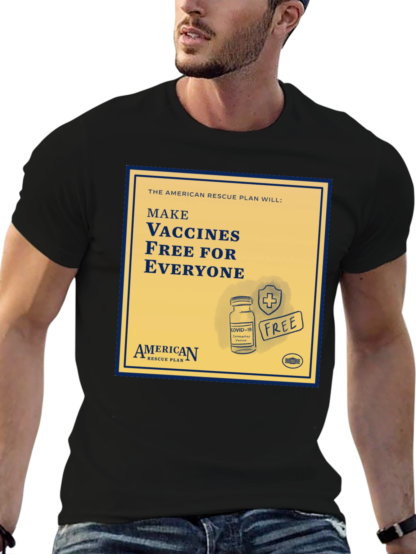 American Rescue Plan T-Shirt - Free Vaccines